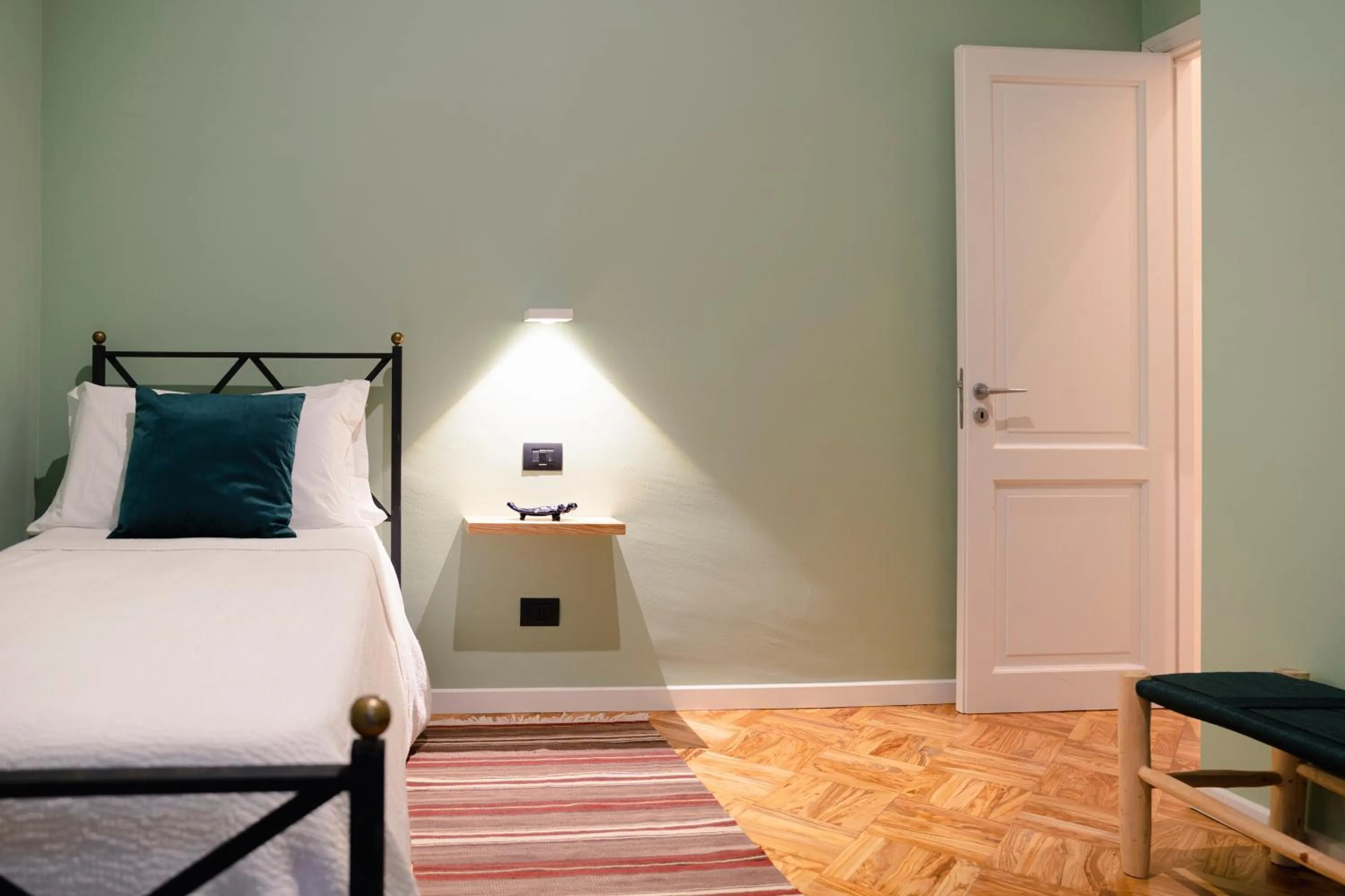 Bedroom, Bed in Palazzo Planeta