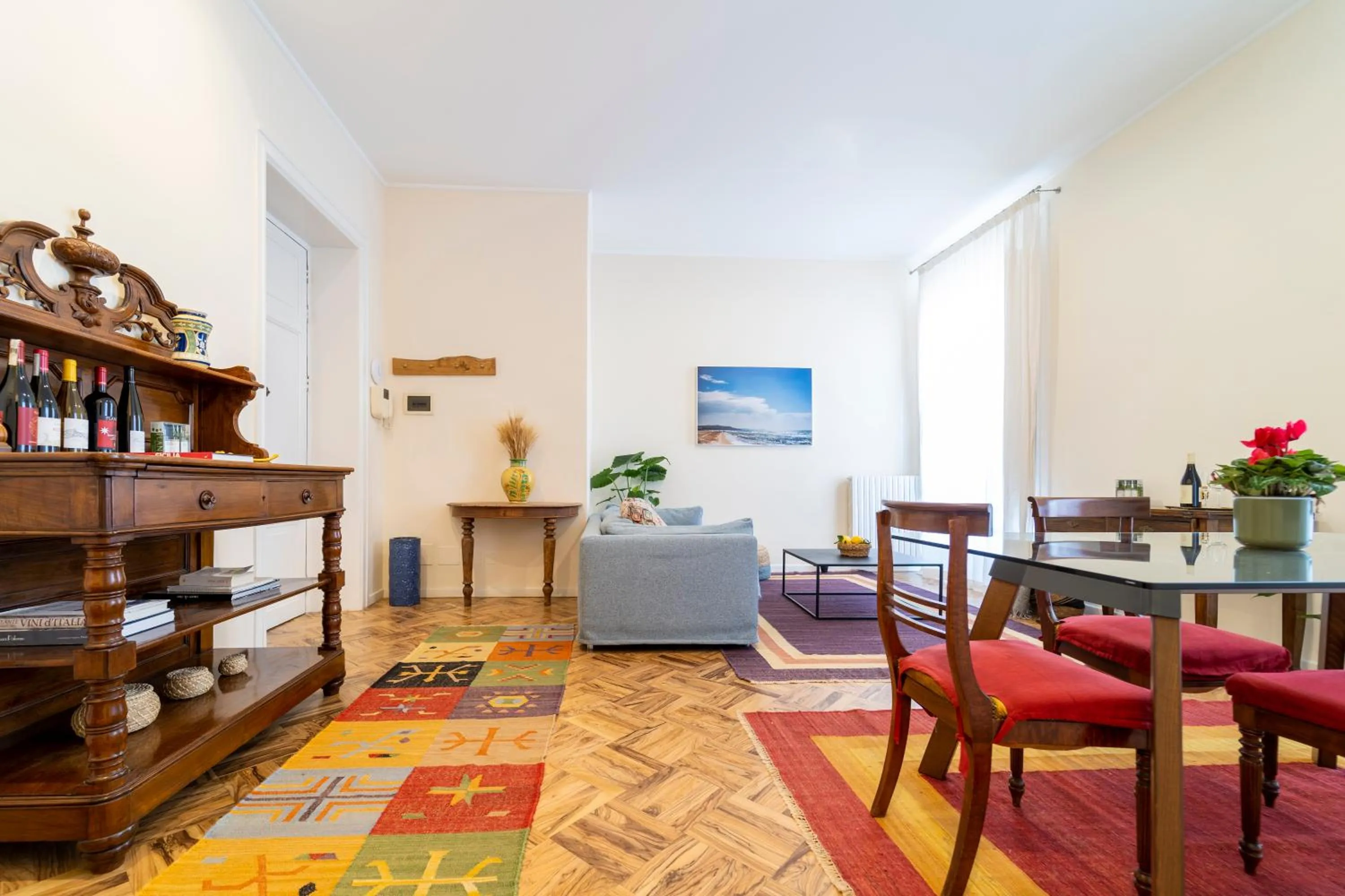 Dining area in Palazzo Planeta
