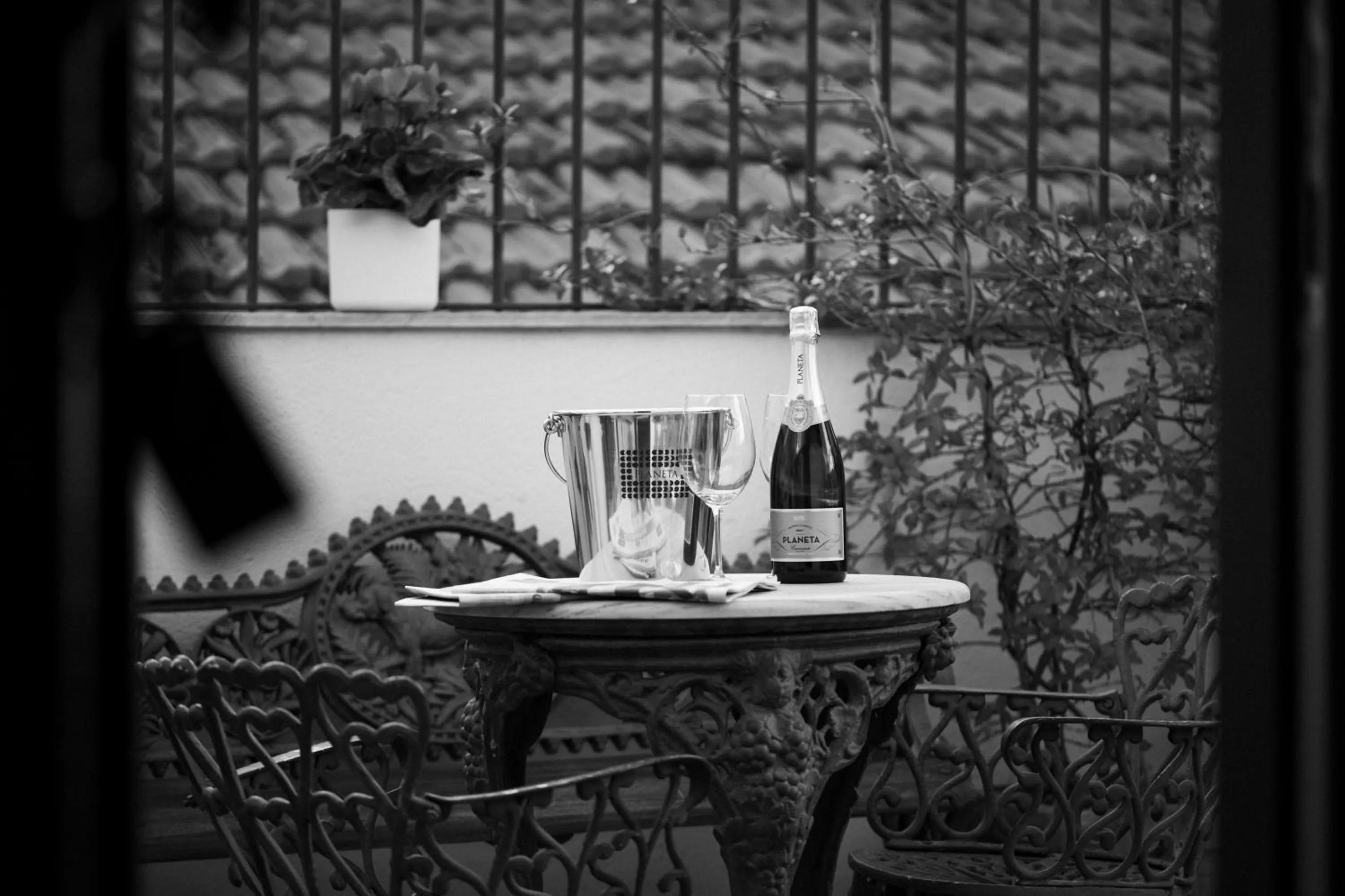 Balcony/Terrace in Palazzo Planeta