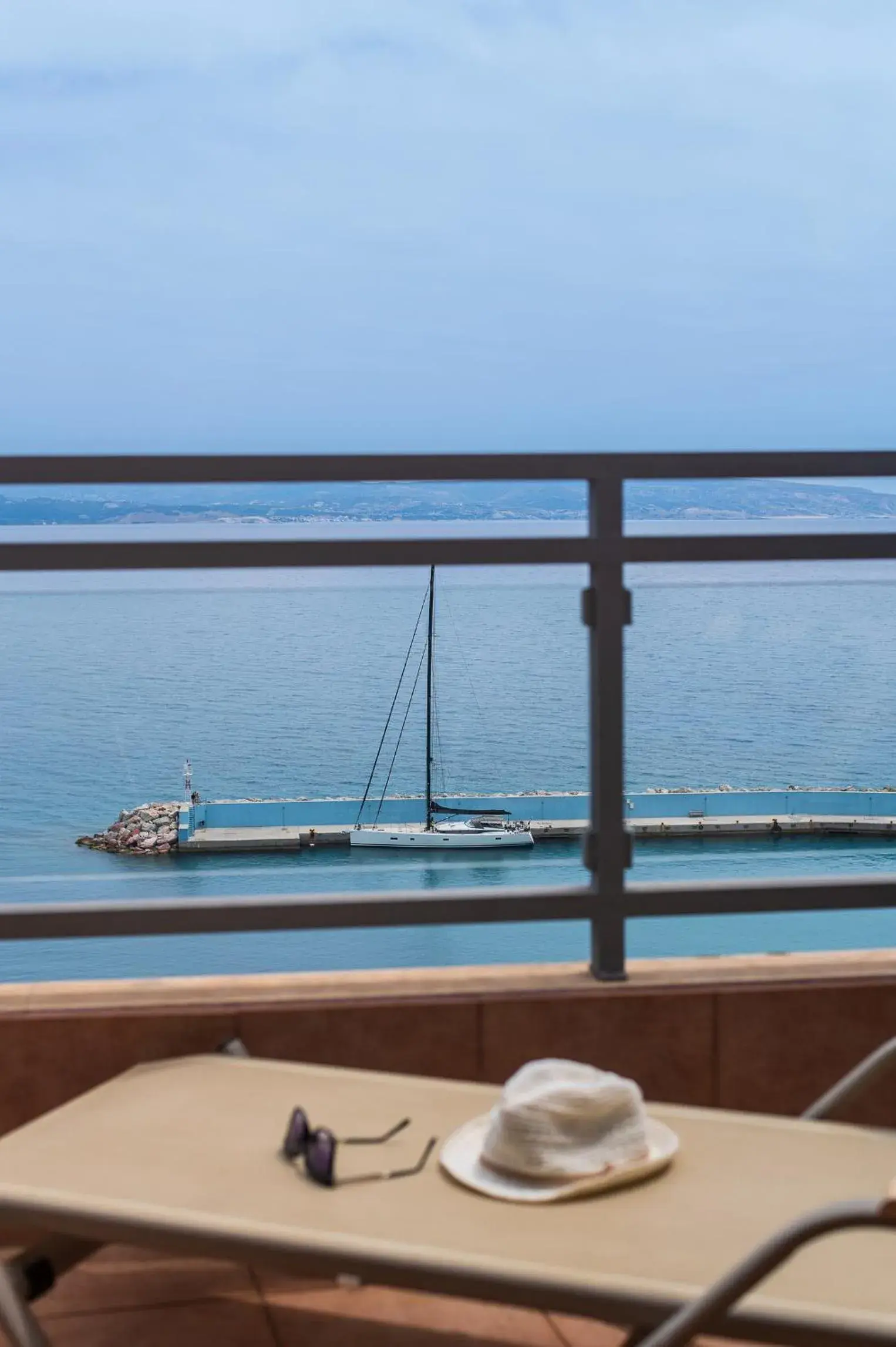 Sea view in Minos Boutique Hotel Sea view in Minos Boutique Hotel