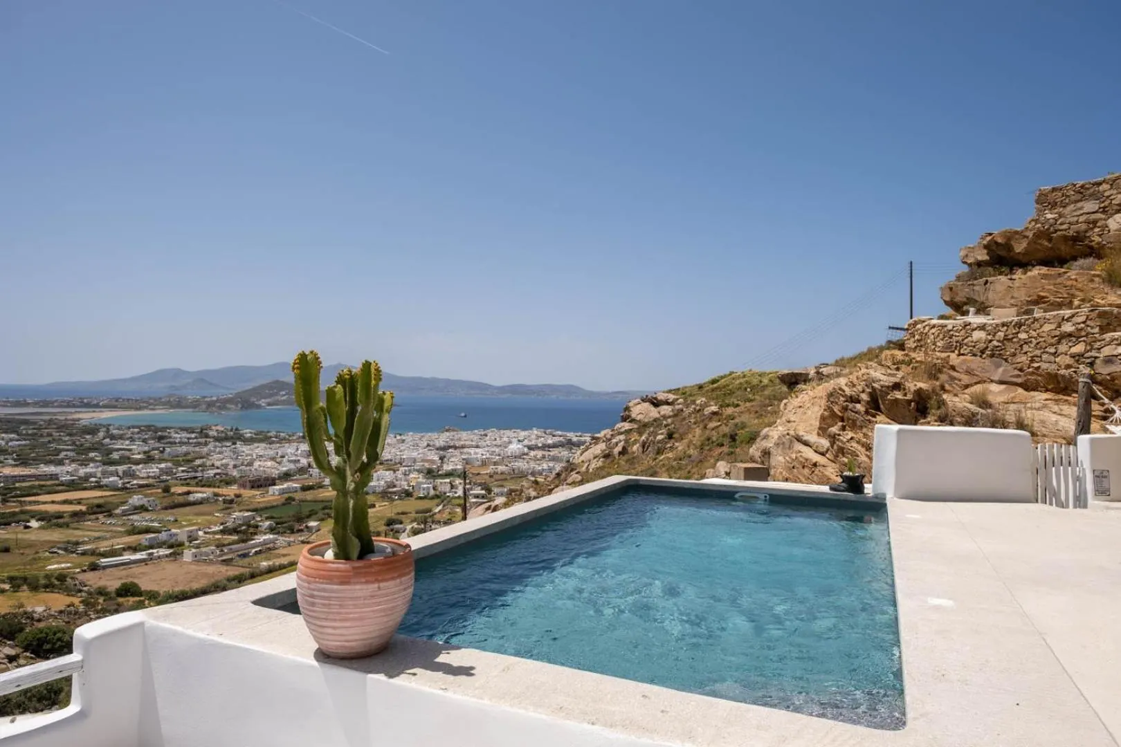 Natural landscape in Eye of Naxos