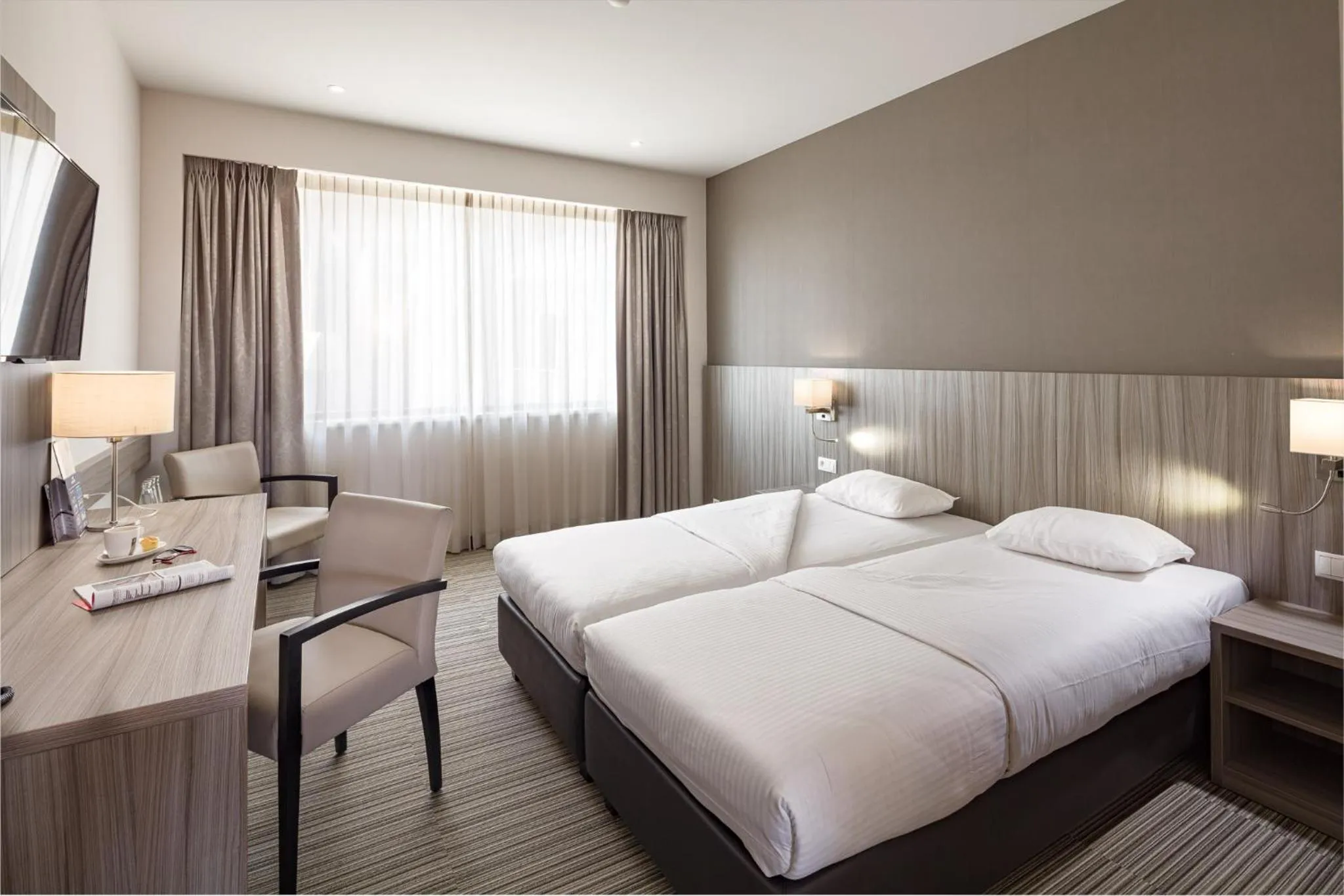 Photo of the whole room, Bed in Mezzo Hotel & Business