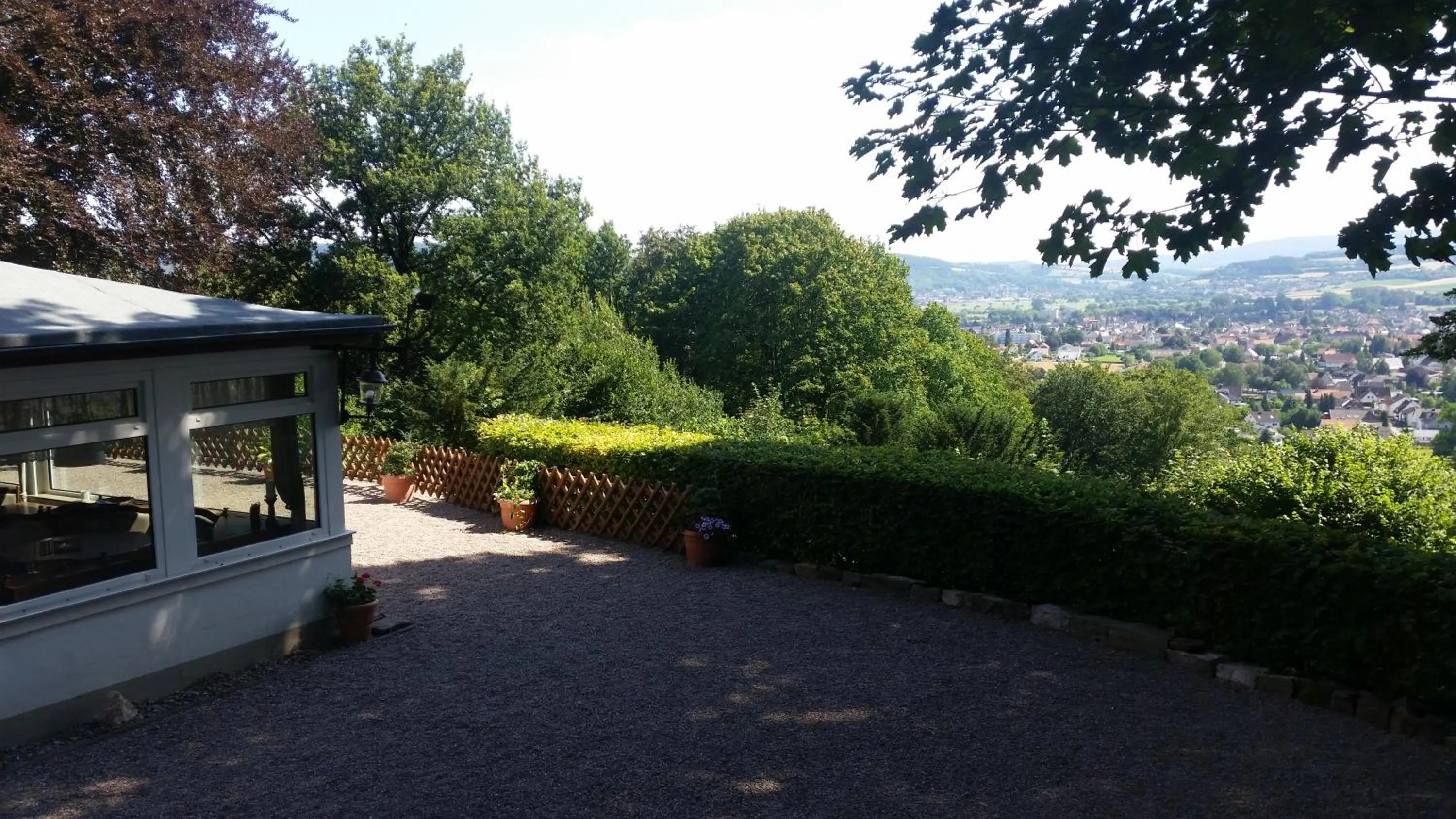 Natural landscape in Landgasthaus Zu den Erdfällen