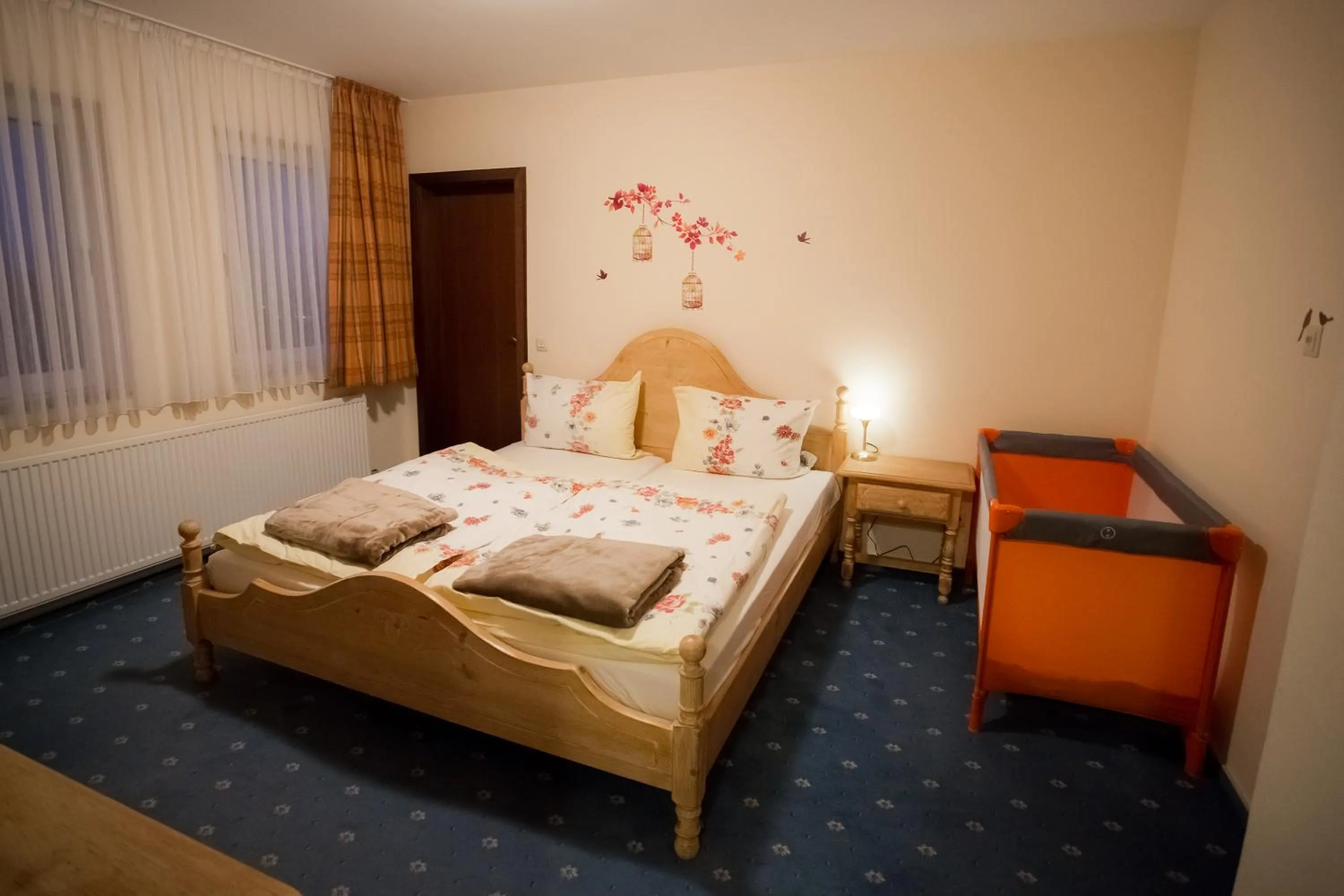 Photo of the whole room, Bed in Landgasthaus Zu den Erdfällen
