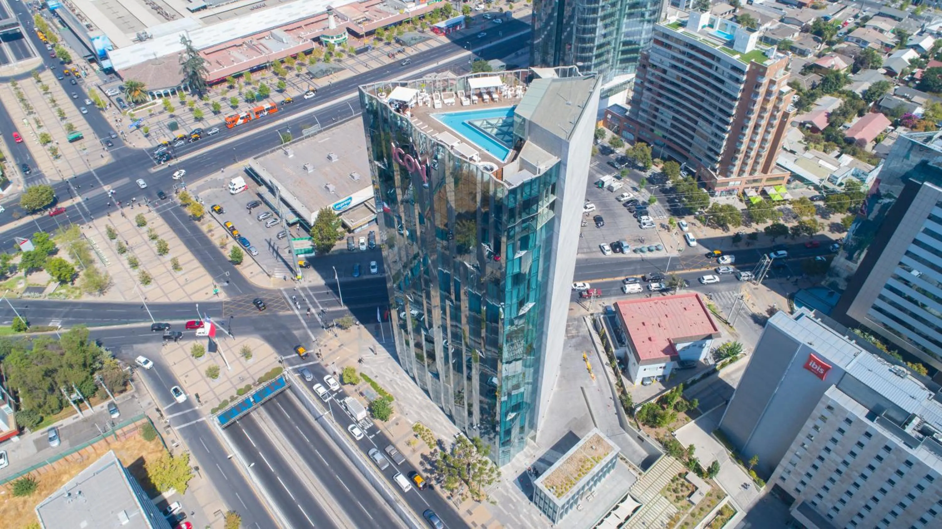 Property building in Icon Hotel