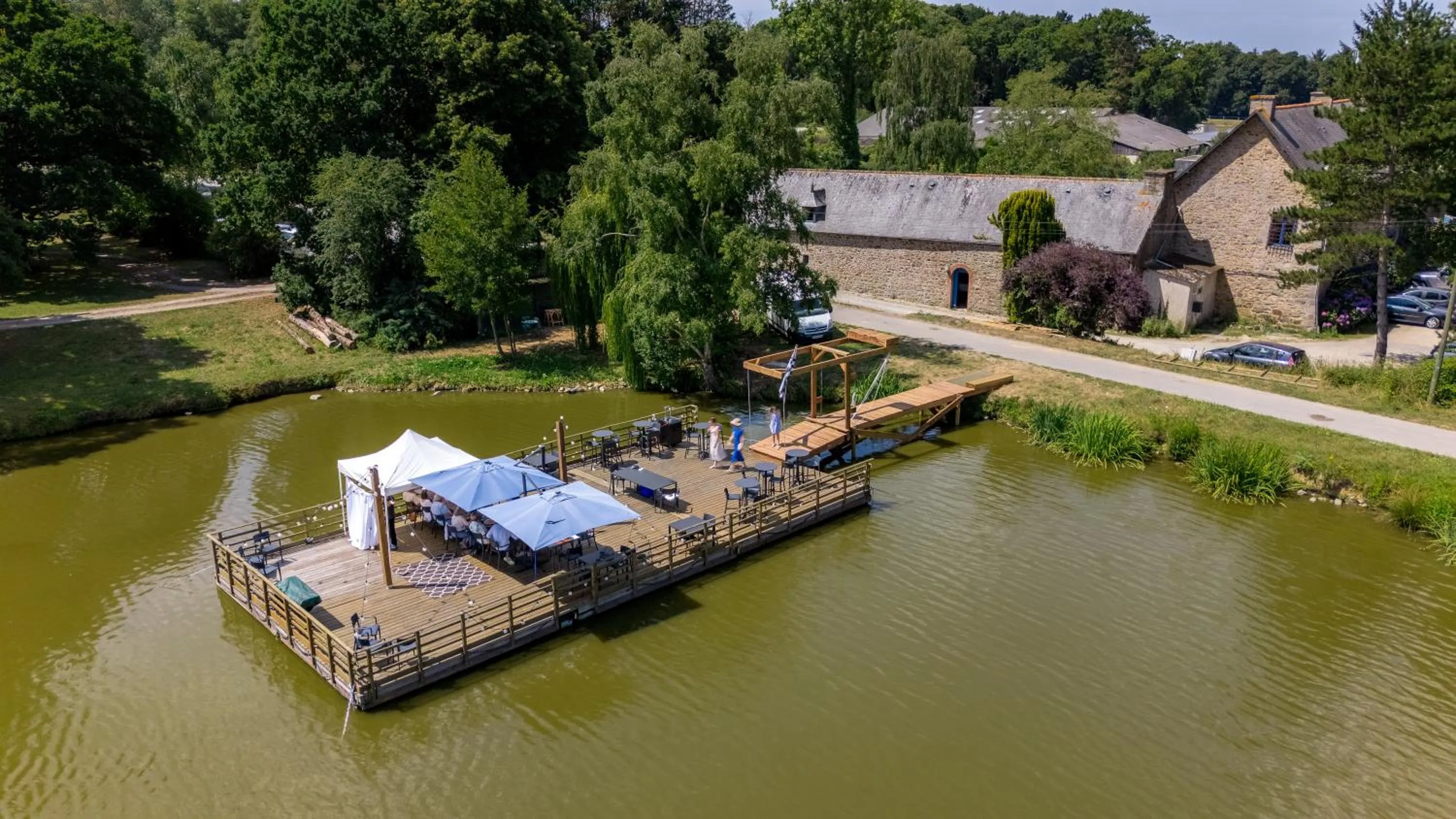 On site in Logis Hôtel Le Manoir Des Portes
