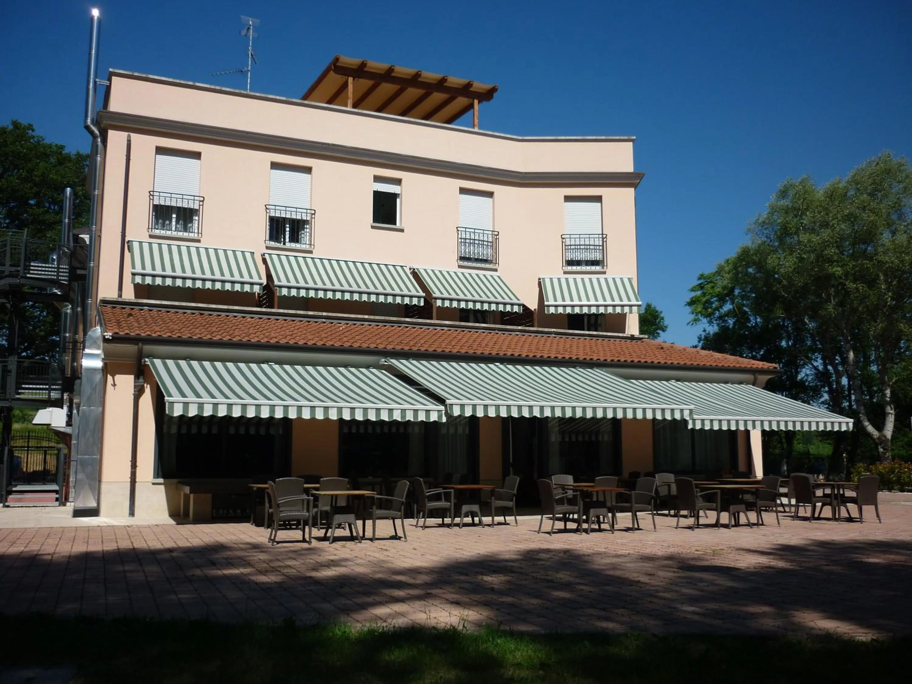 Facade/entrance in Hotel La Torretta