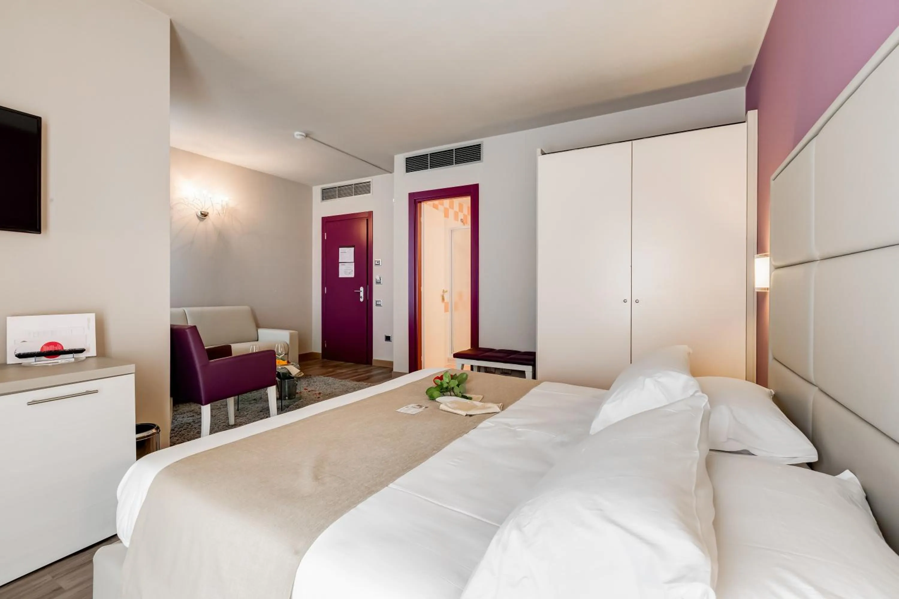 Bed in Best Western Hotel Imperiale