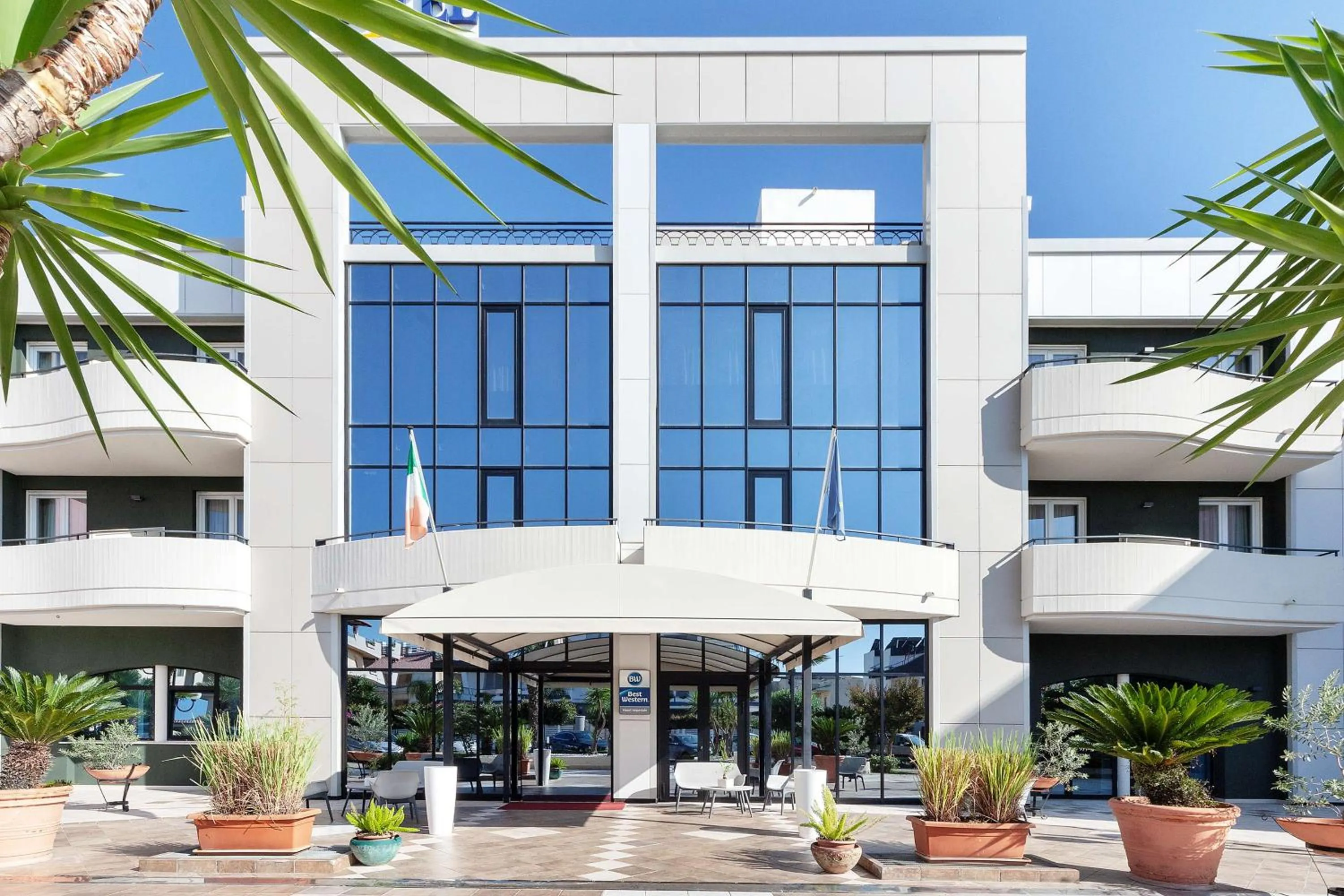 Property building in Best Western Hotel Imperiale