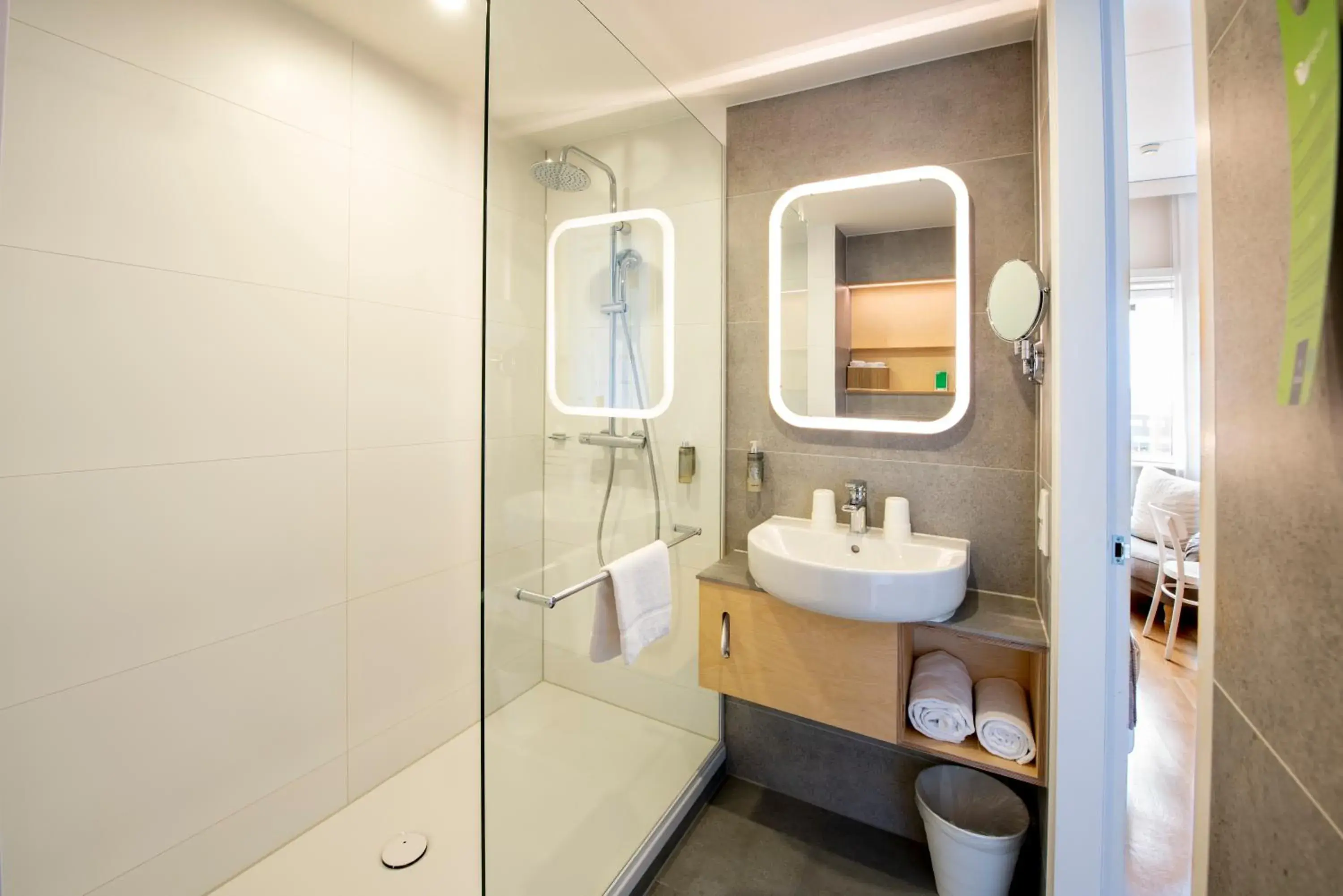 Bathroom in WestCord Hotel Delft Bathroom in WestCord Hotel Delft