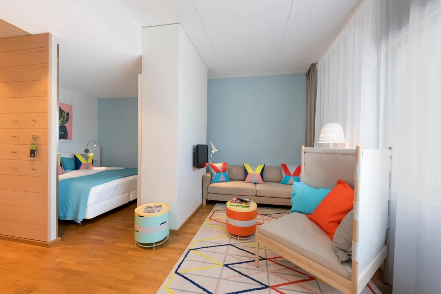 TV and multimedia, Bed in WestCord Hotel Delft