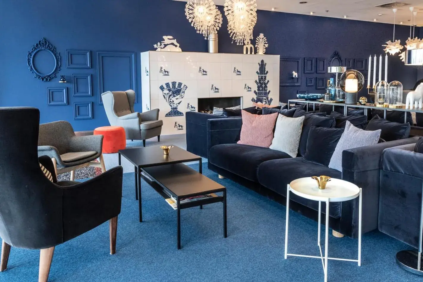 Lobby or reception in WestCord Hotel Delft Lobby or reception in WestCord Hotel Delft