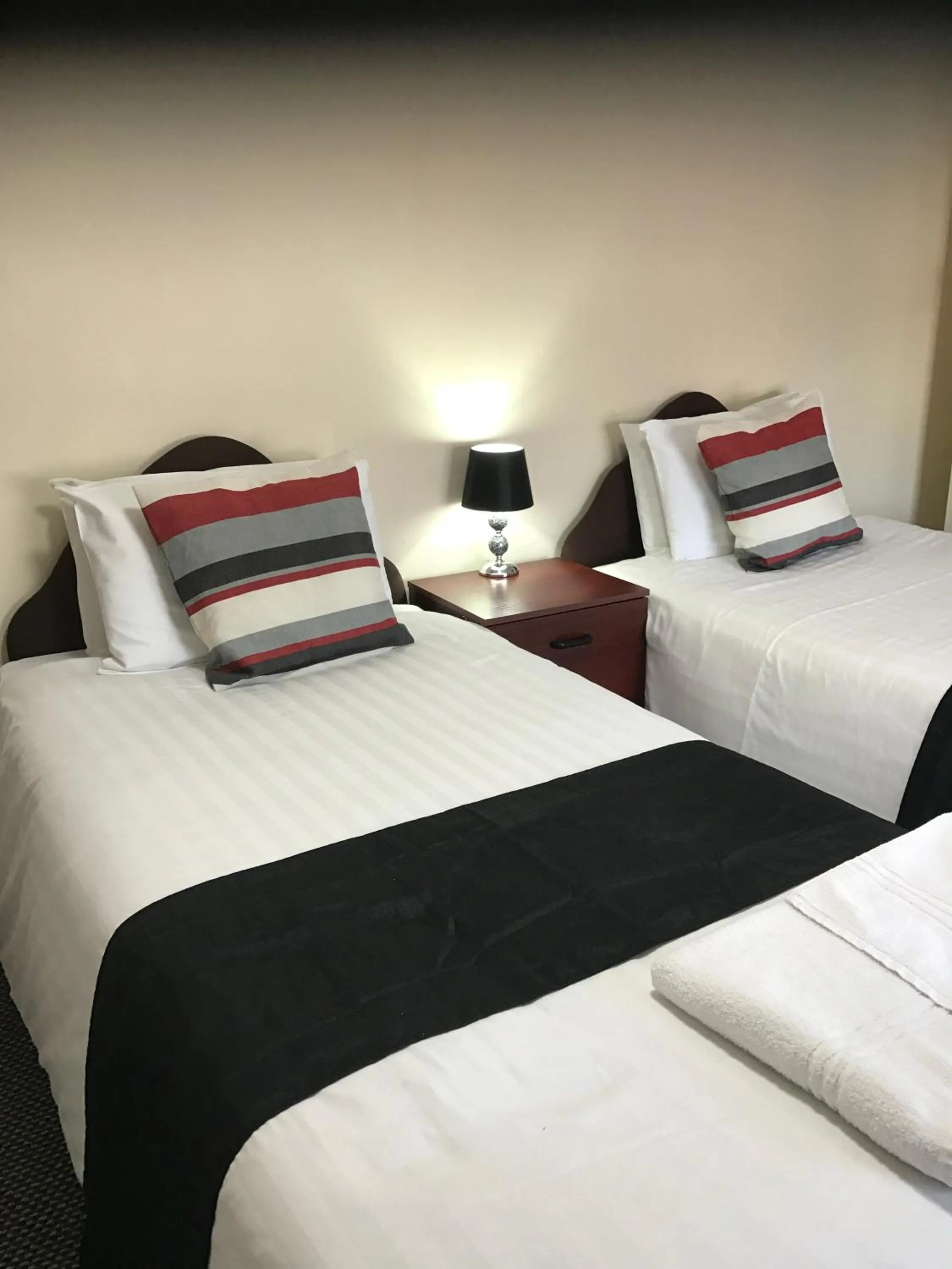 Bed in The Black Swan Inn