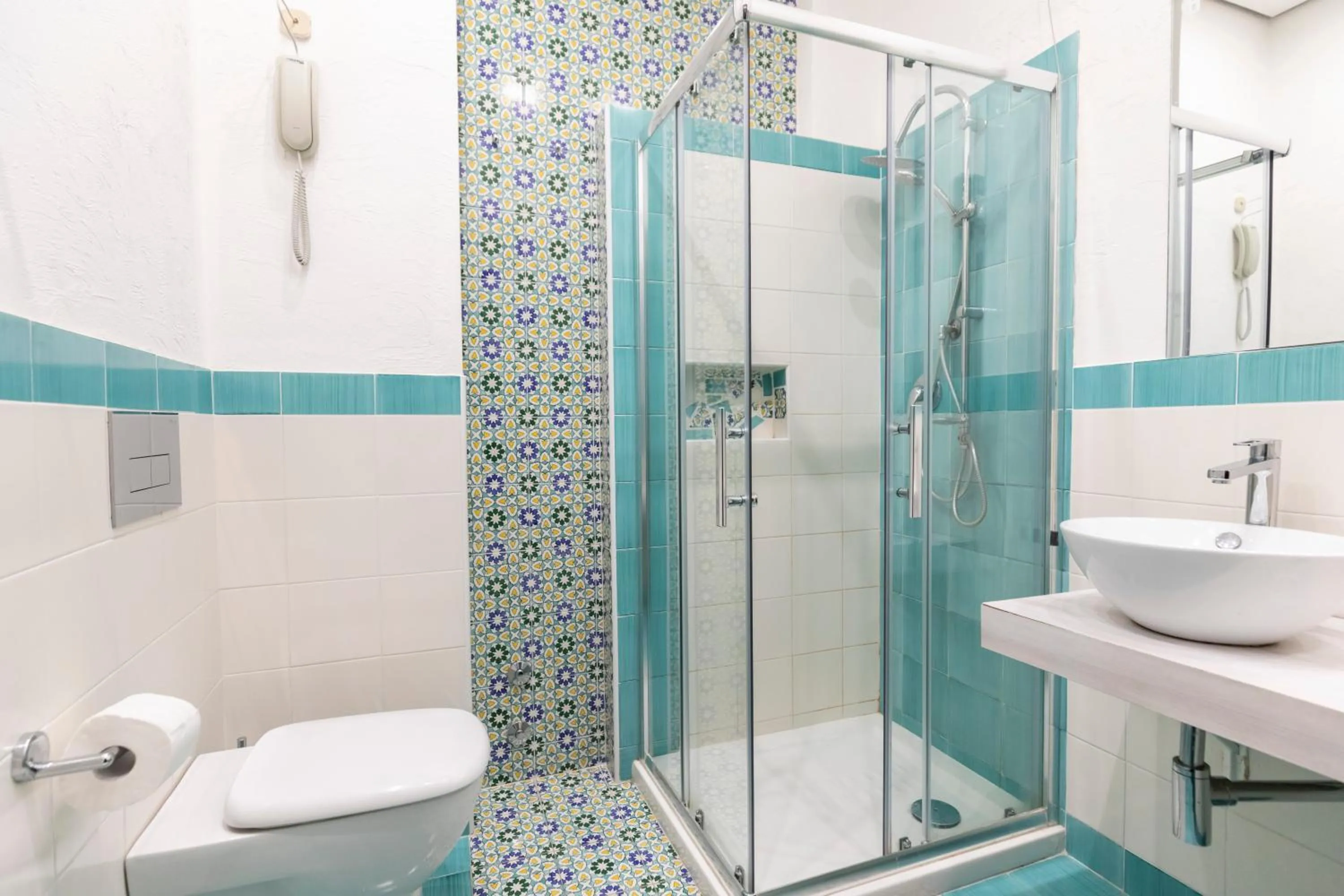 Bathroom in Grand Hotel De Rose