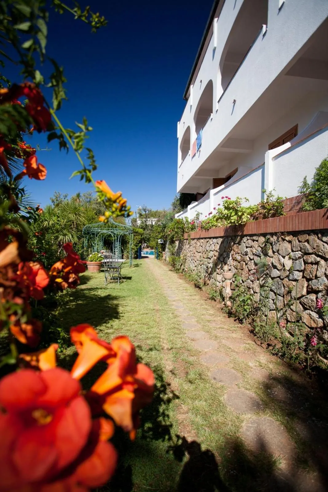 Garden in Grand Hotel De Rose
