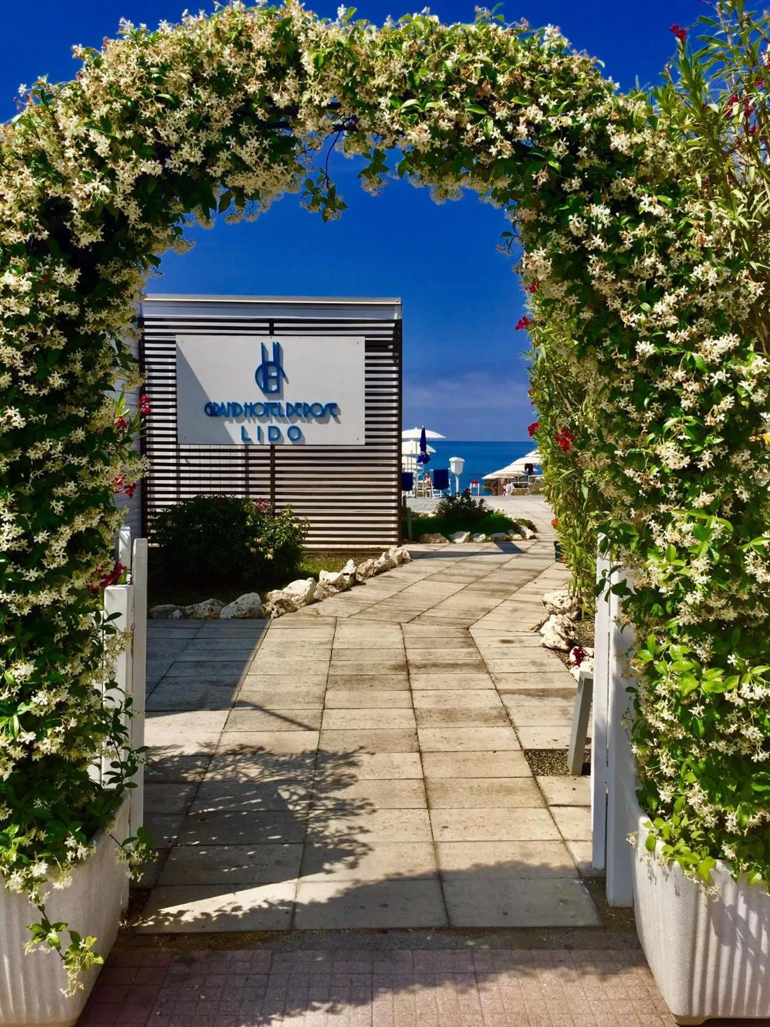 Beach in Grand Hotel De Rose