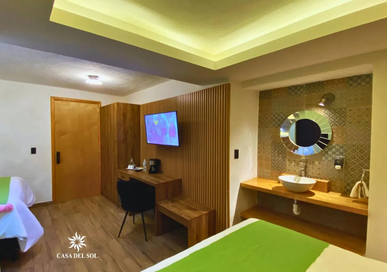 Photo of the whole room, Bed in Hotel Casa del Sol