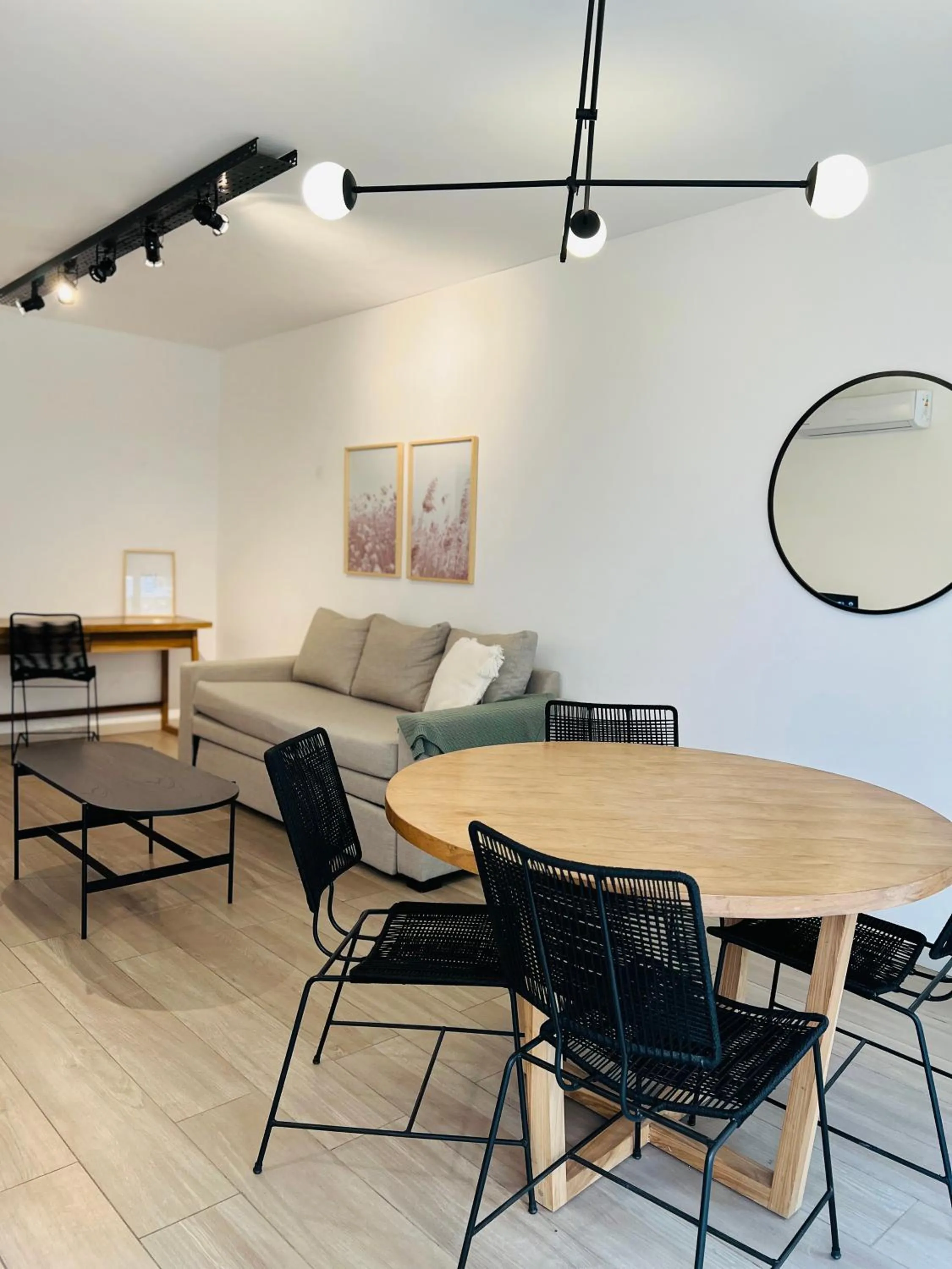 Seating area in Sucre Suites