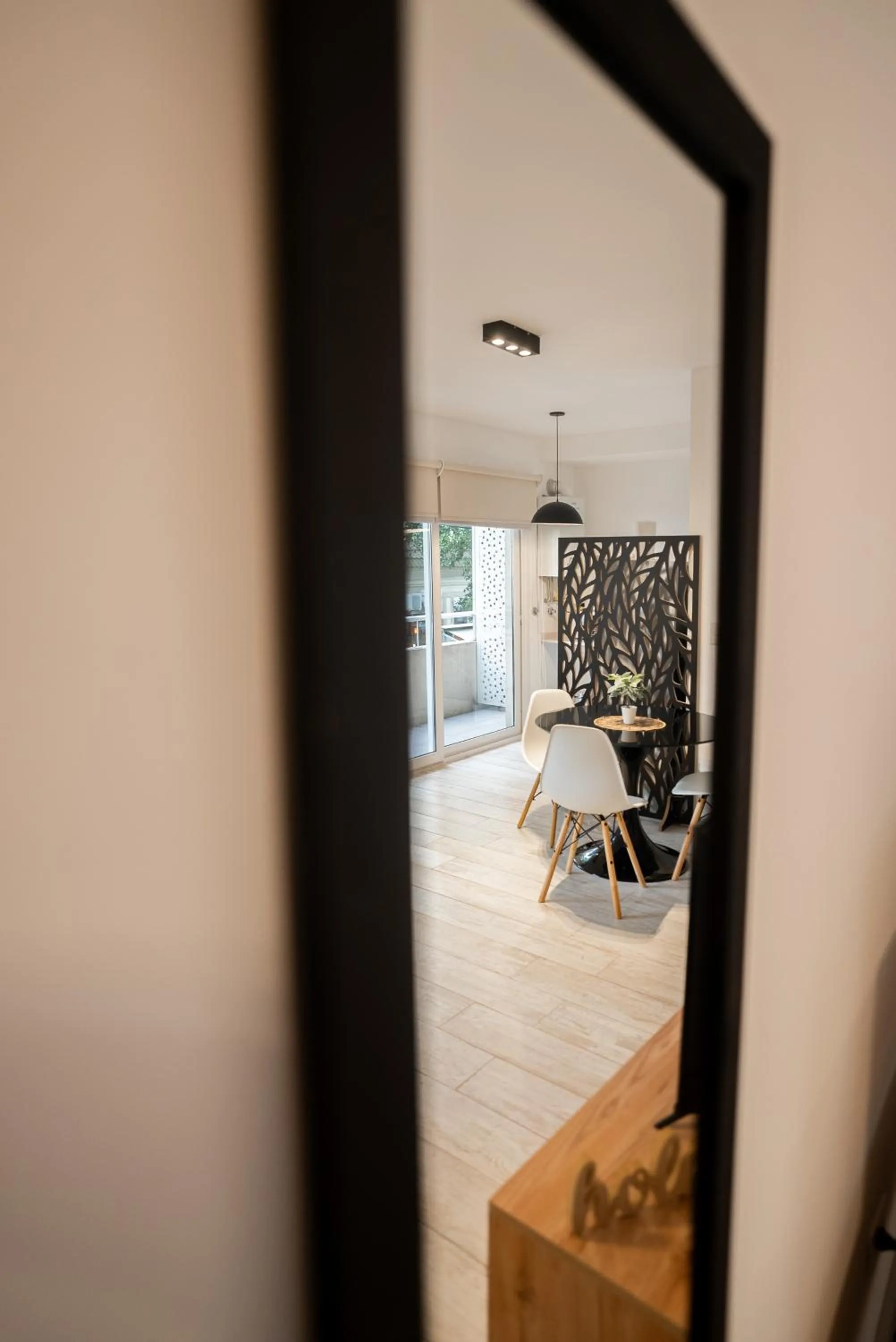 Seating area in Sucre Suites