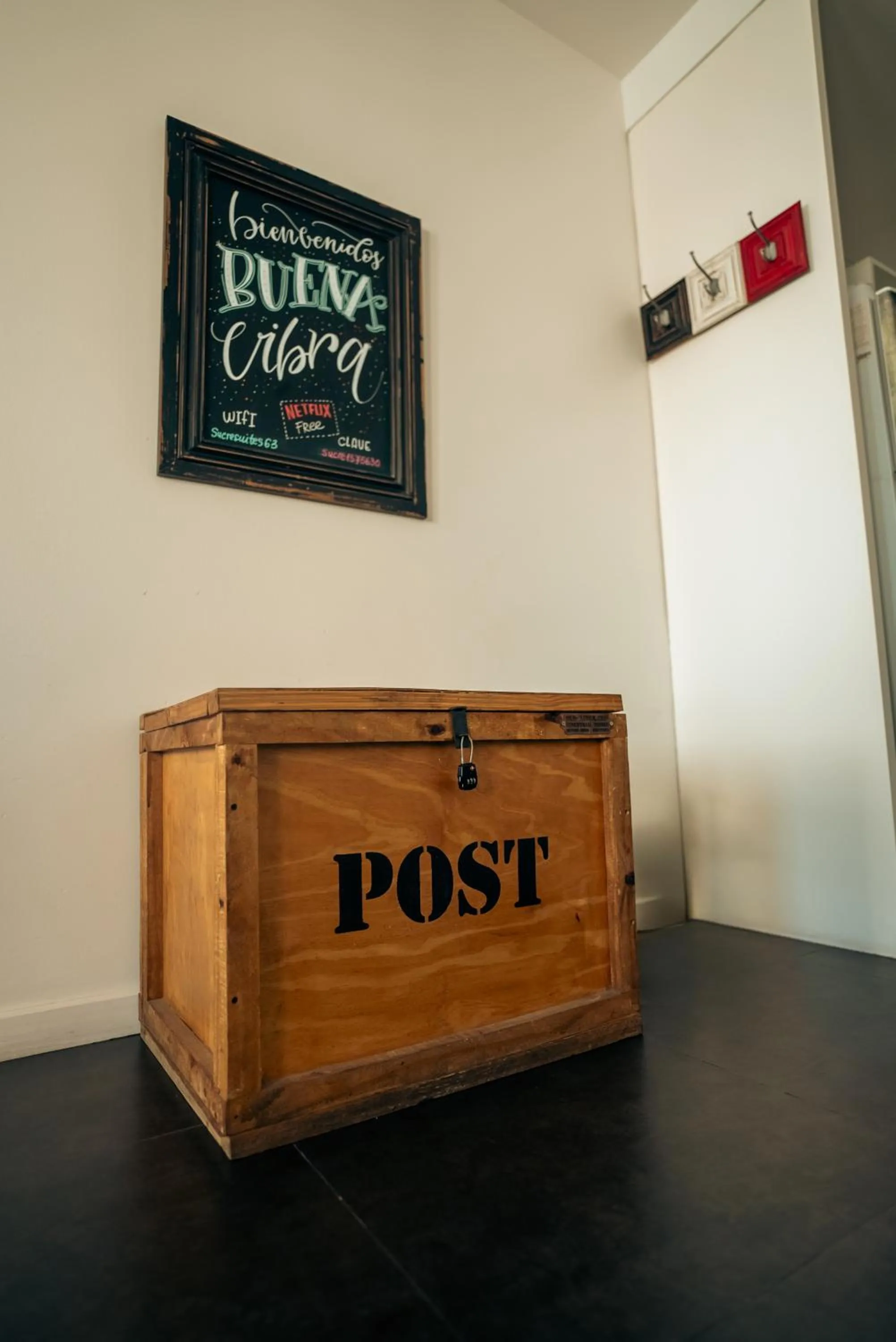 Decorative detail in Sucre Suites