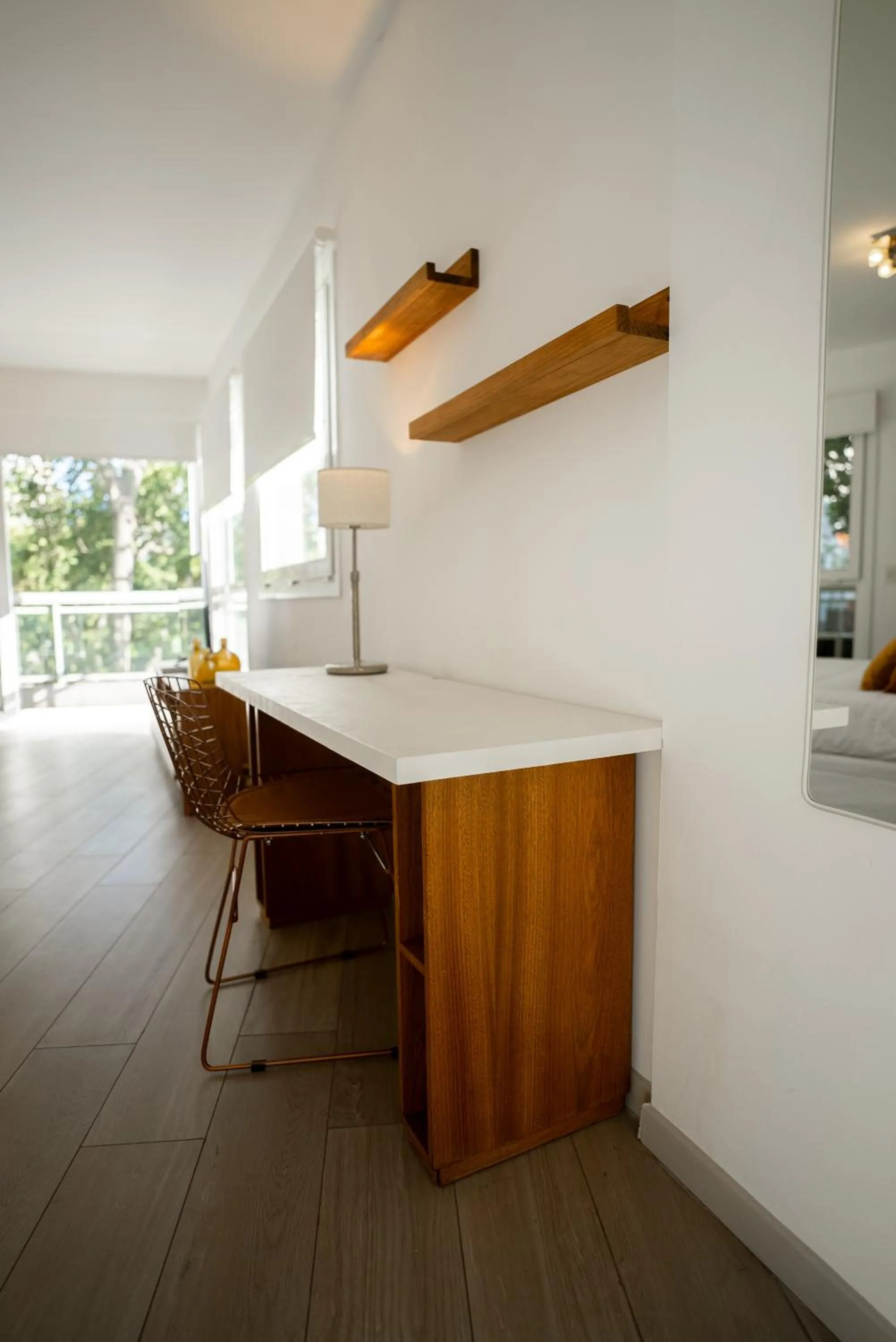 Seating area in Sucre Suites