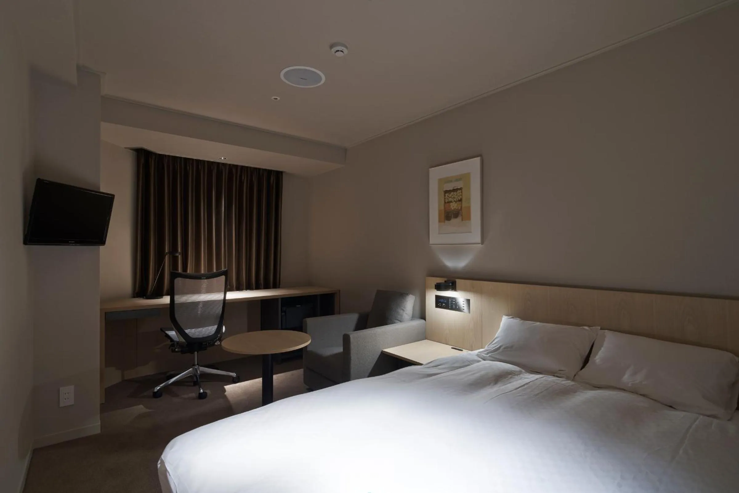 Bed in Rhino Hotel Kyoto