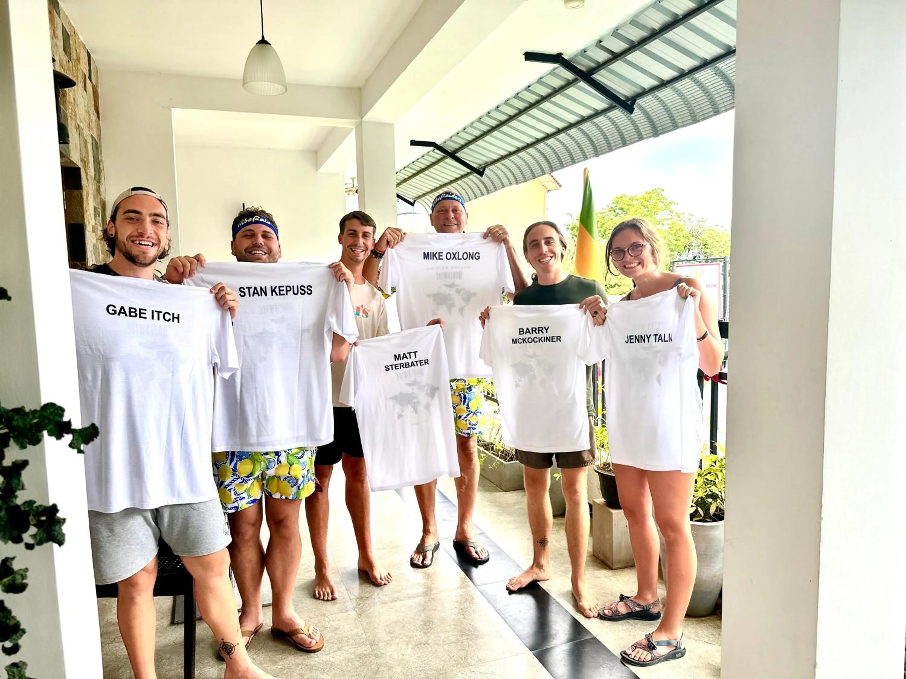 group of guests in St CLAIRE'S GREEN Negombo Hotel & Hostels