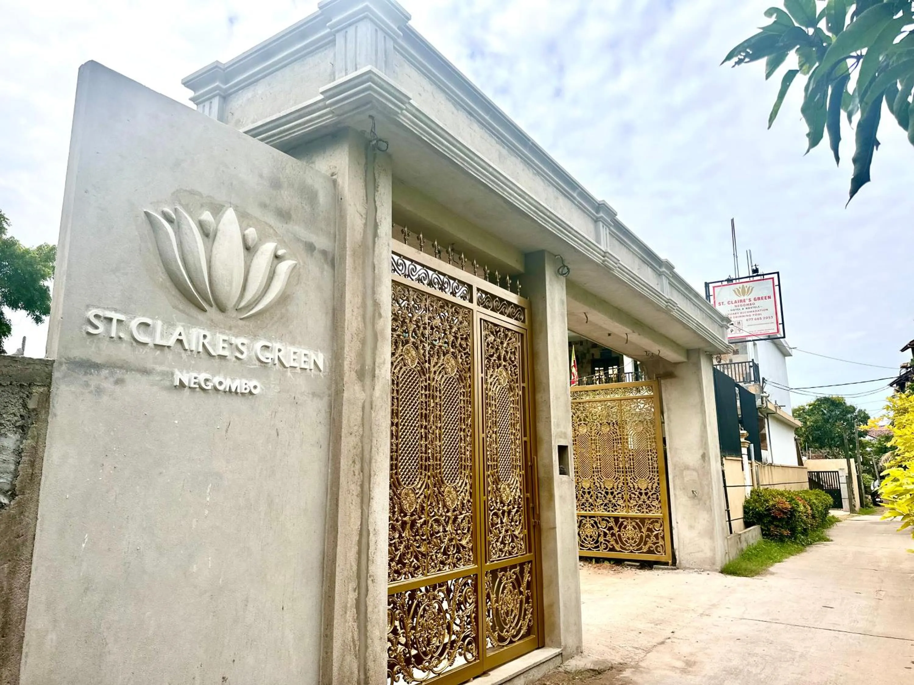 Property building in St CLAIRE'S GREEN Negombo Hotel & Hostels
