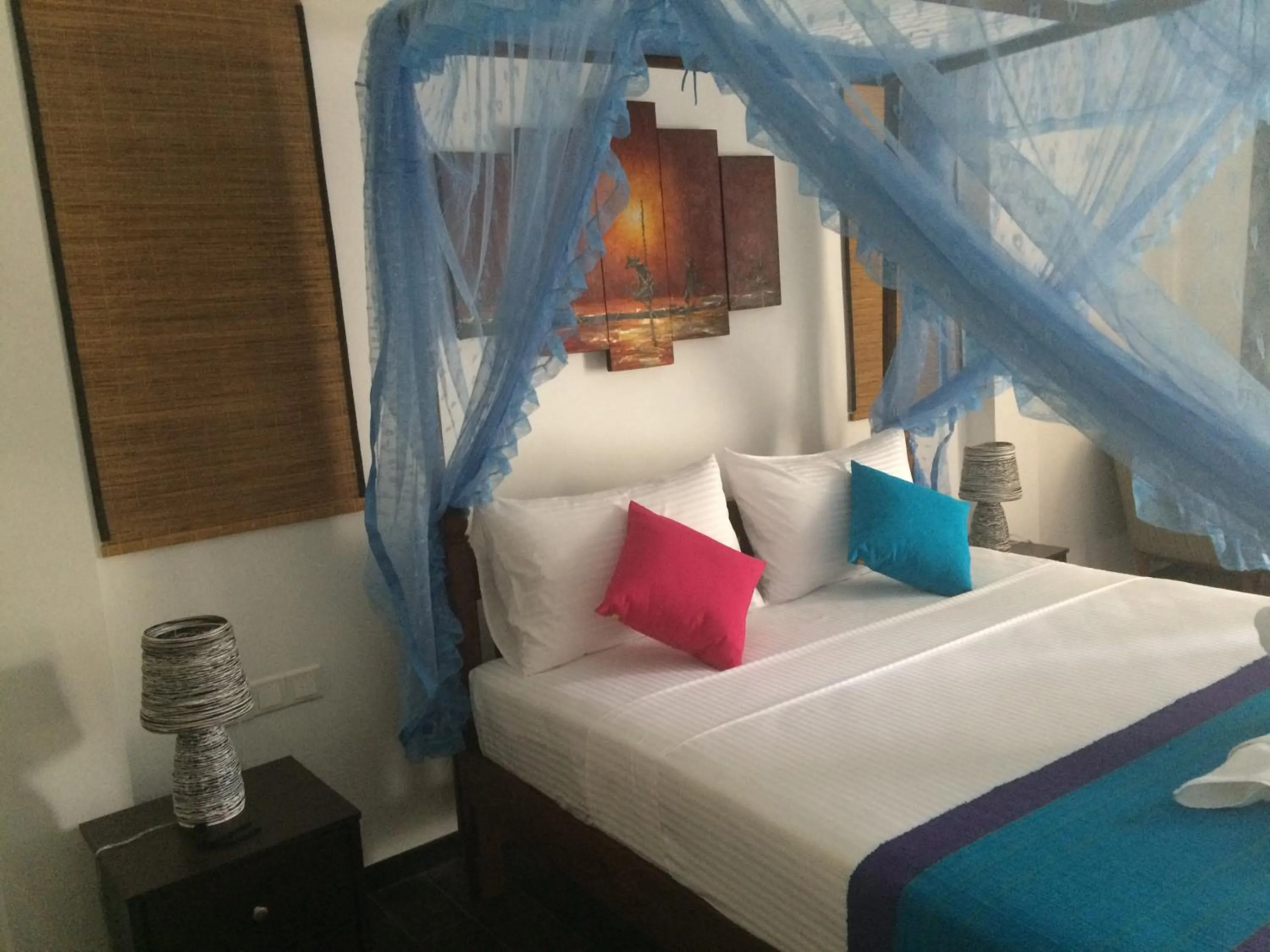 Bed in St CLAIRE'S GREEN Negombo Hotel & Hostels
