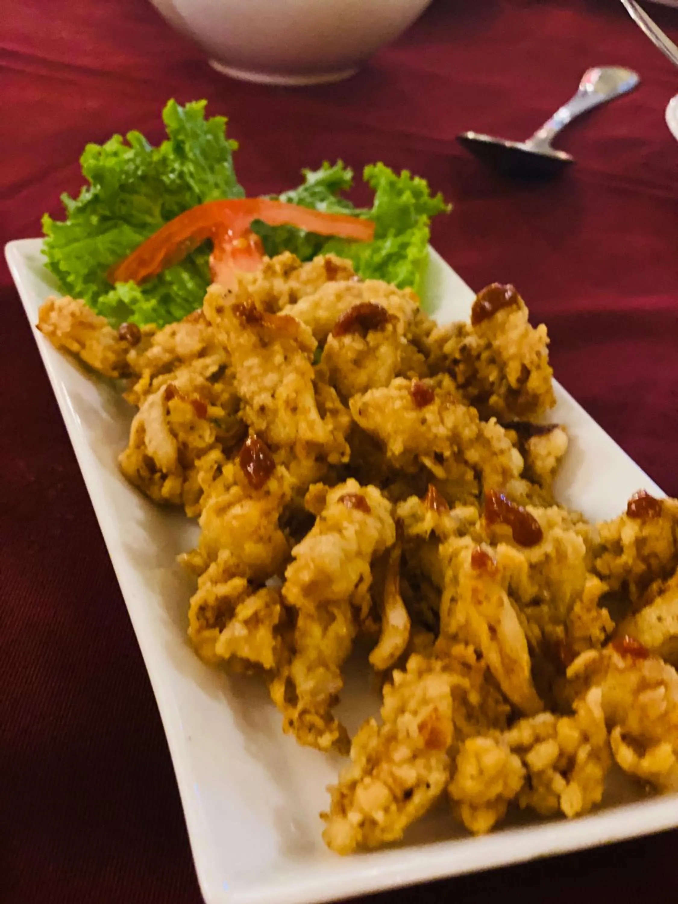 Food in St CLAIRE'S GREEN Negombo Hotel & Hostels