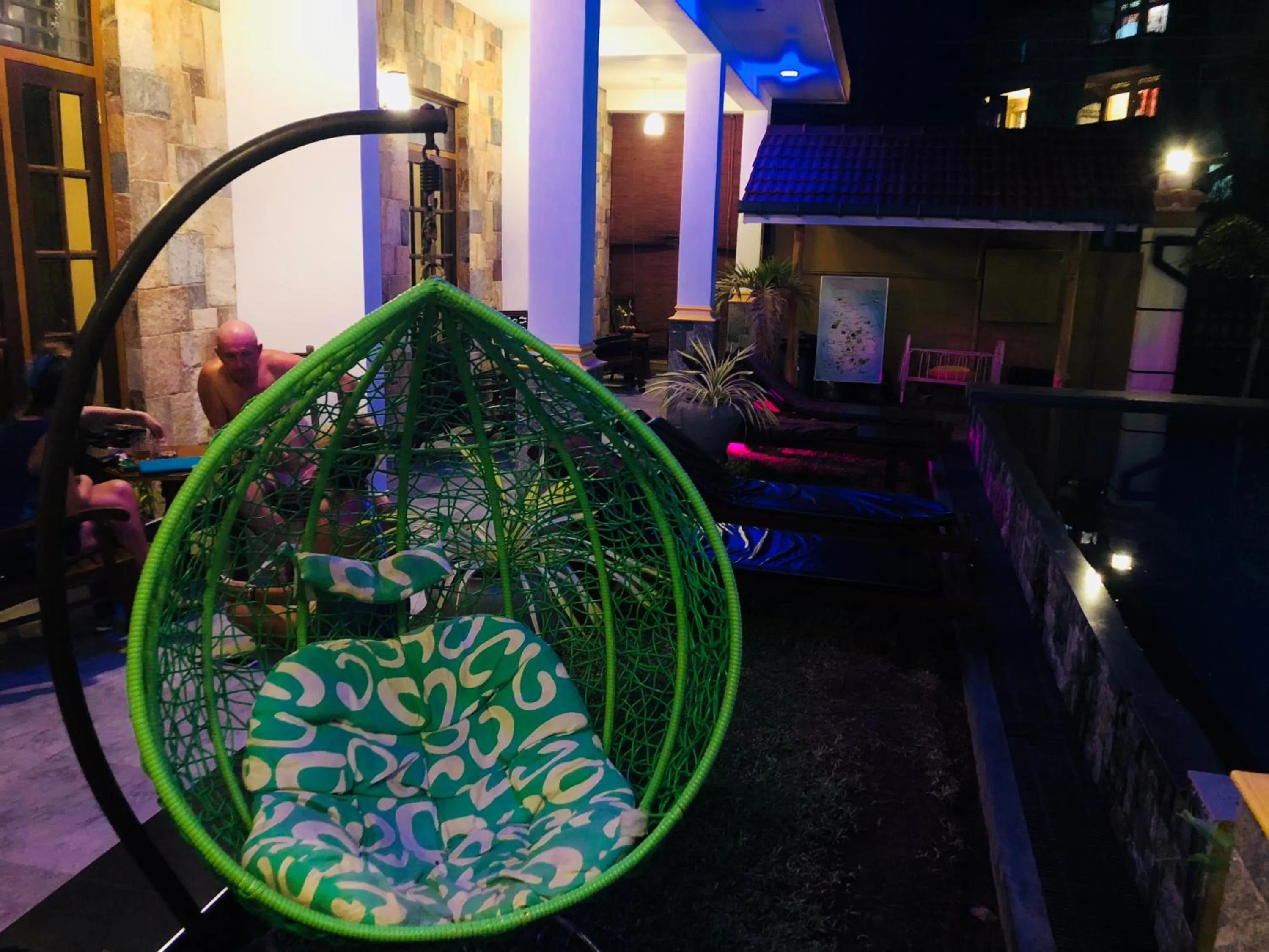 Pool view in St CLAIRE'S GREEN Negombo Hotel & Hostels