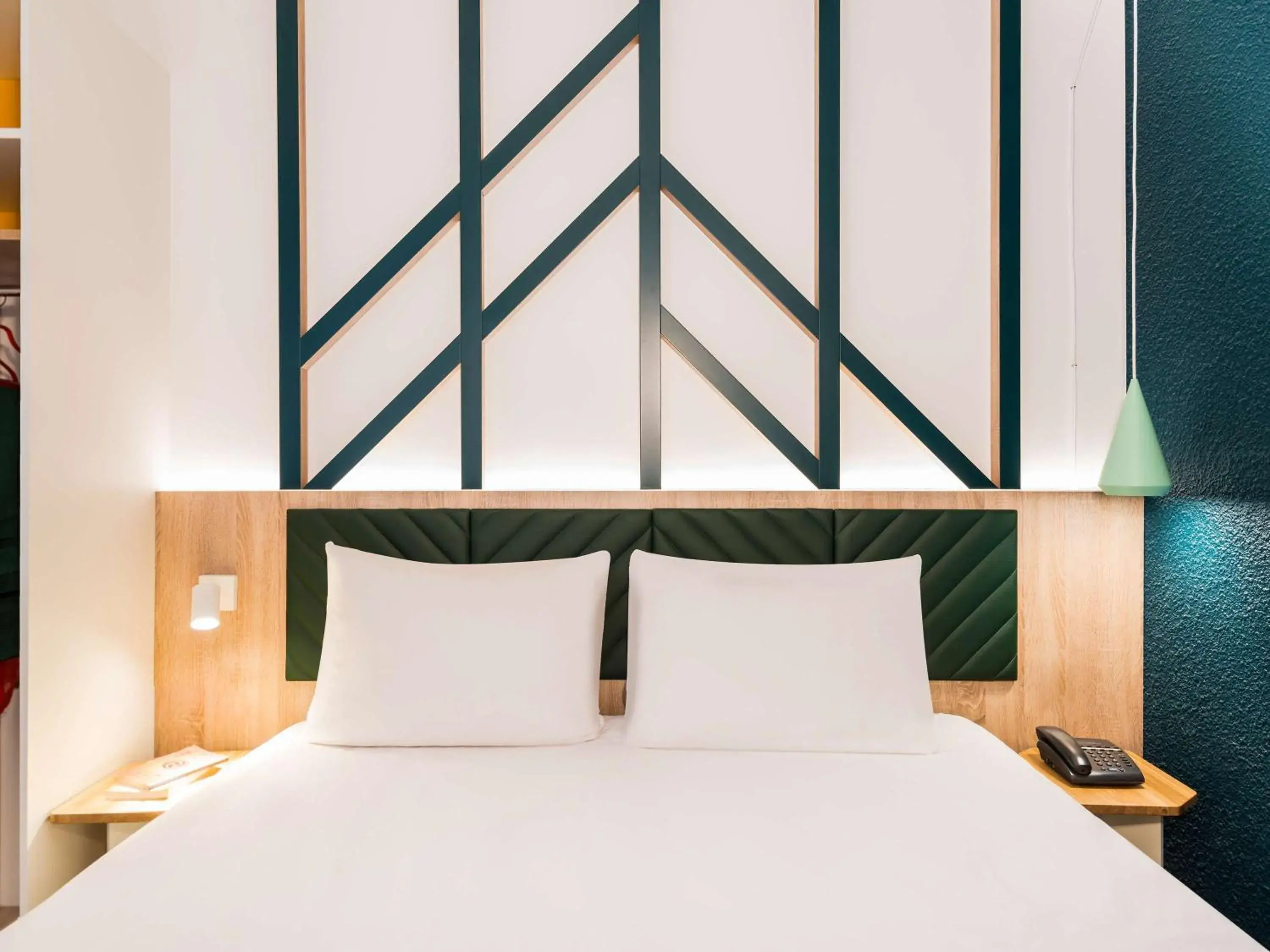Bedroom, Bed in ibis Styles Rouen Val De Reuil Bedroom, Bed in ibis Styles Rouen Val De Reuil