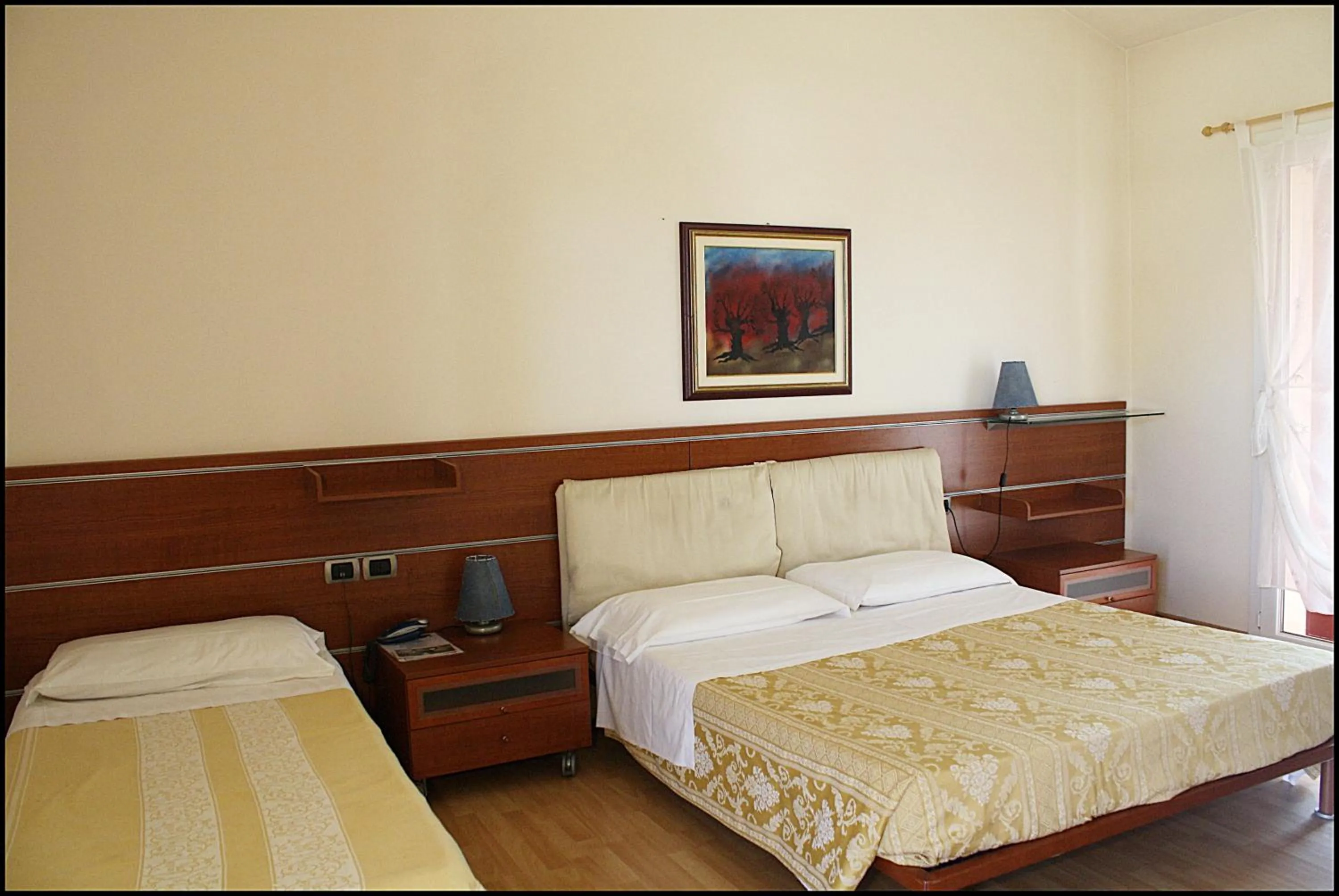 Bed in Hotel Giannina