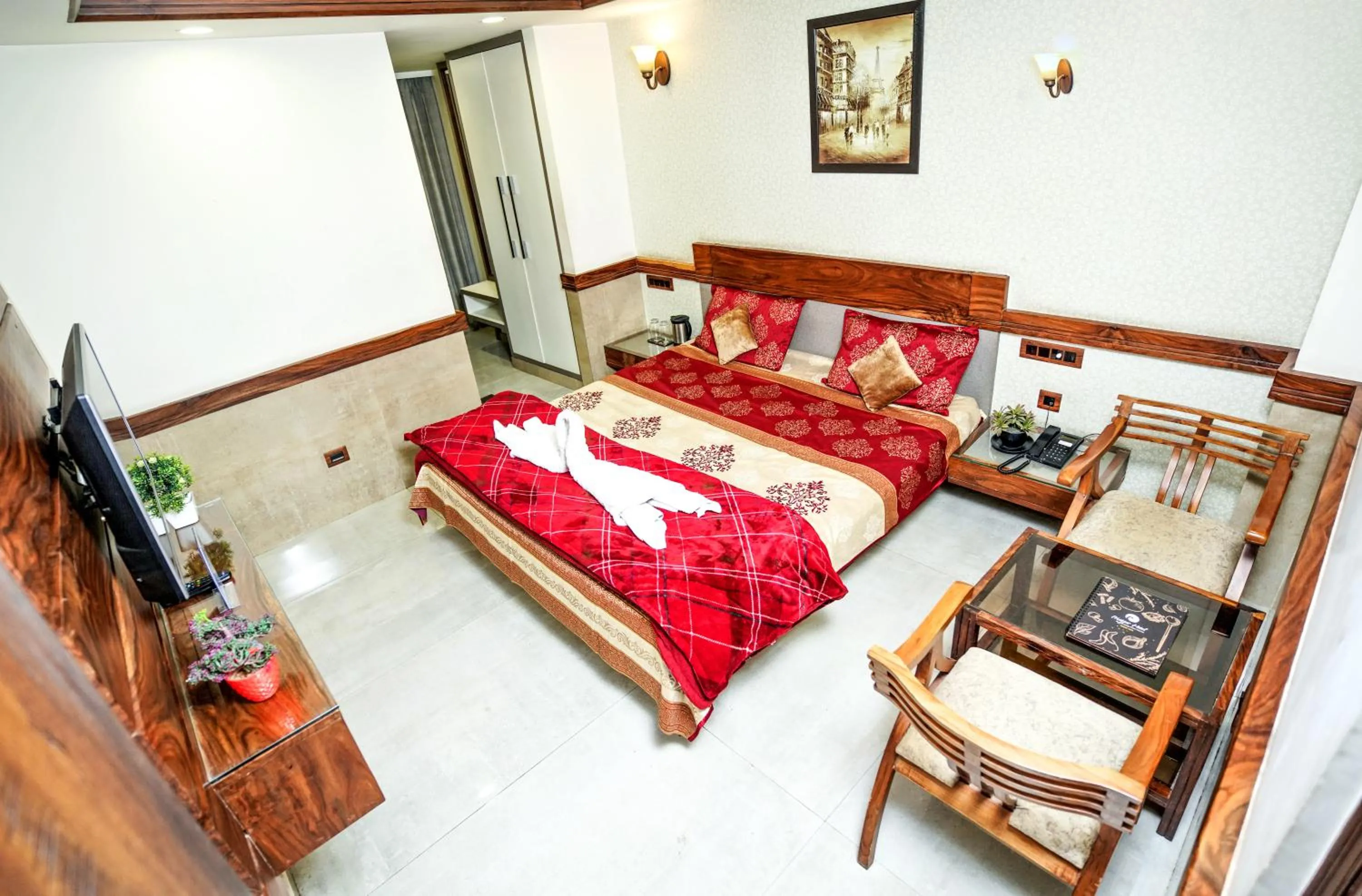 Bed in Mayur Hotel Bar And Restaurant