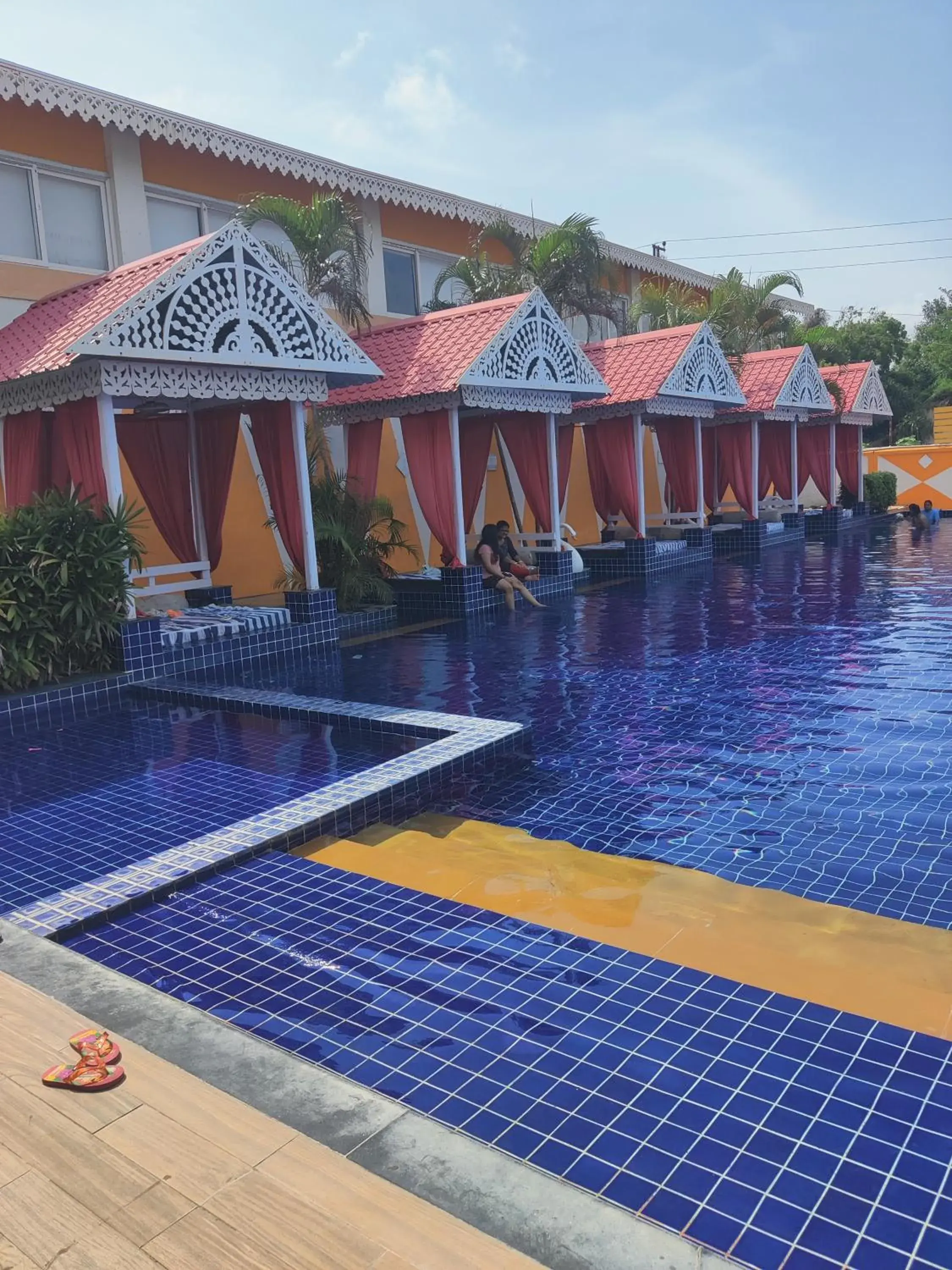 Pool view in Viceroy Beach And Spa Resort Pool view in Viceroy Beach And Spa Resort