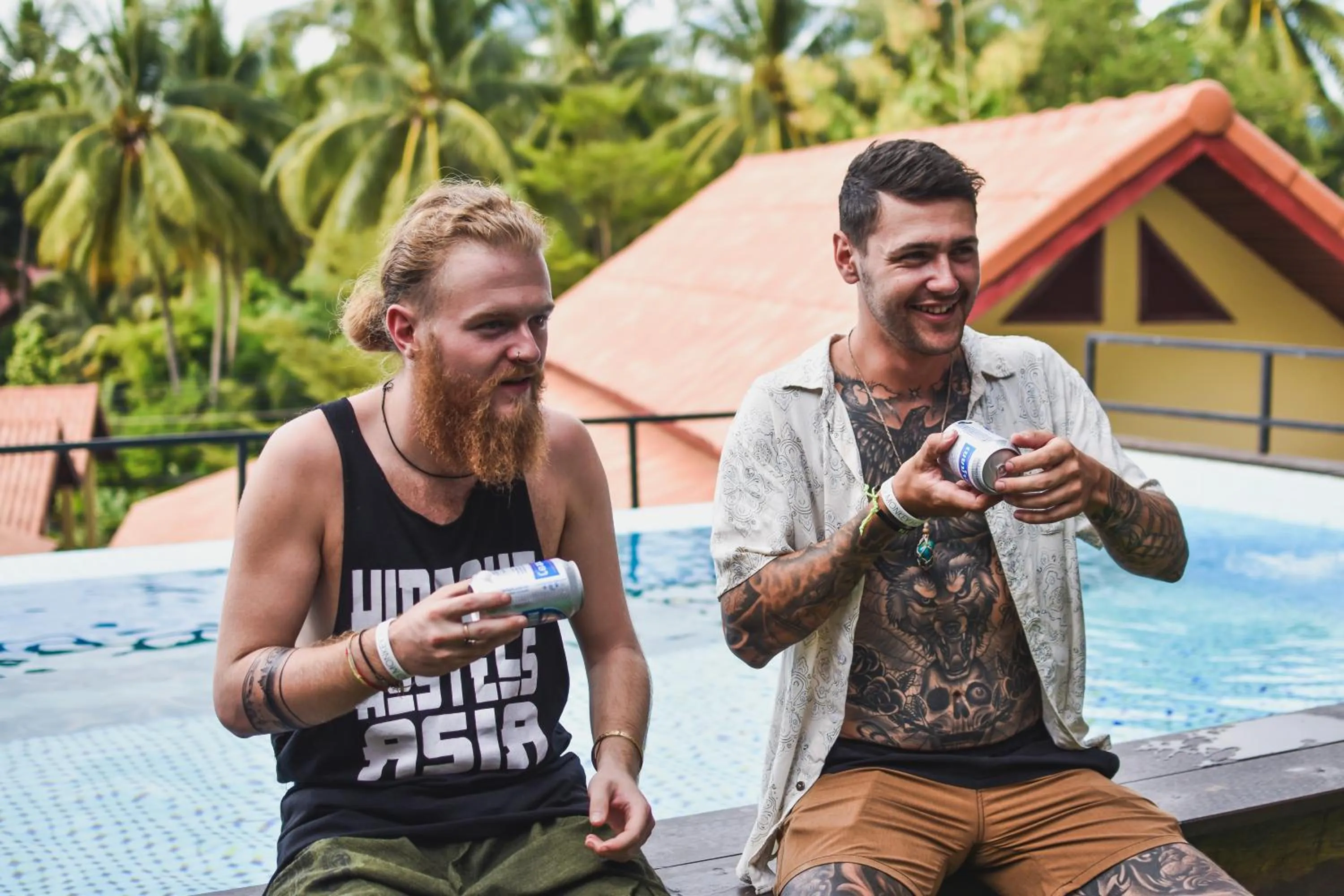 People in Mad Monkey Luang Prabang