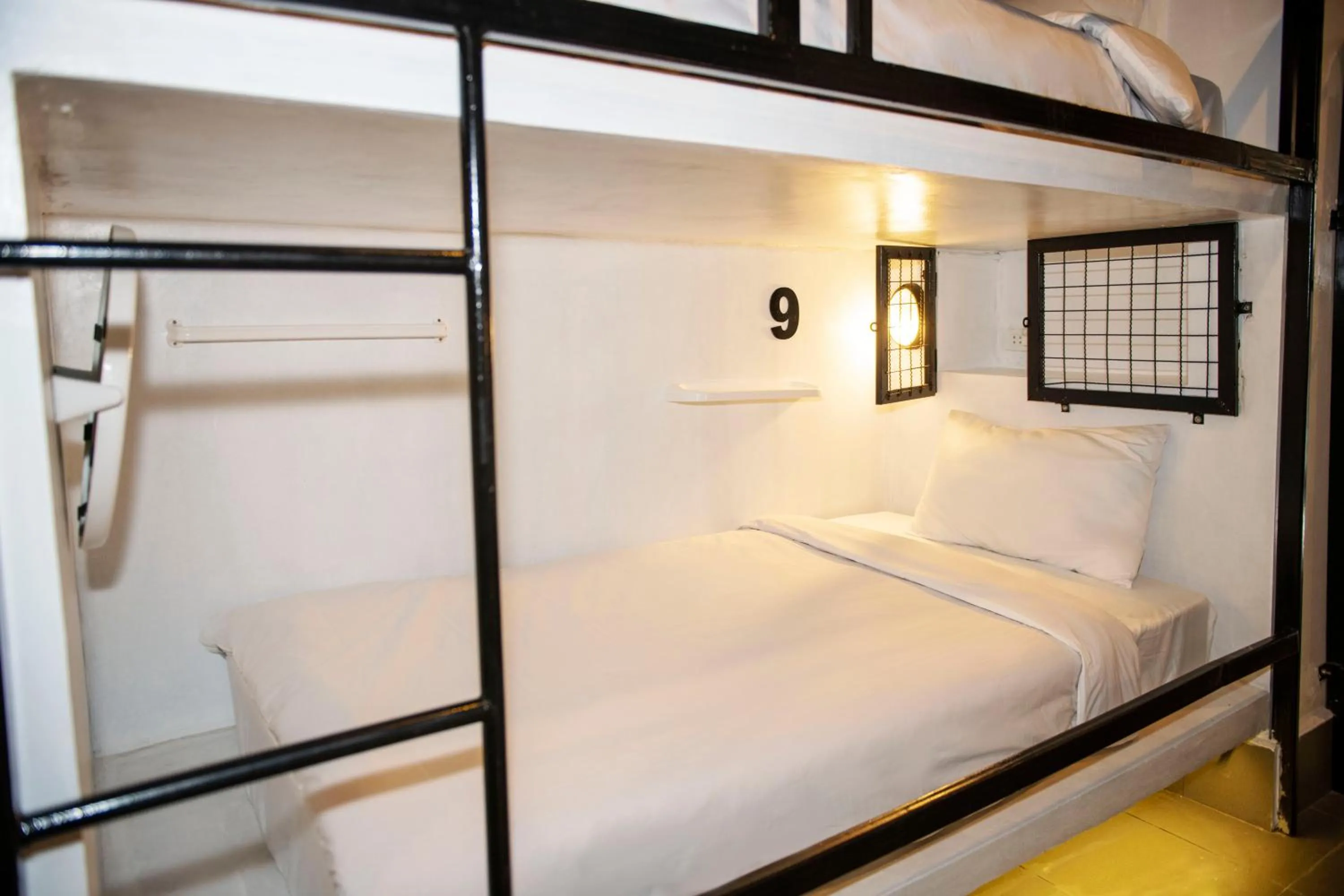 Bed in Mad Monkey Luang Prabang