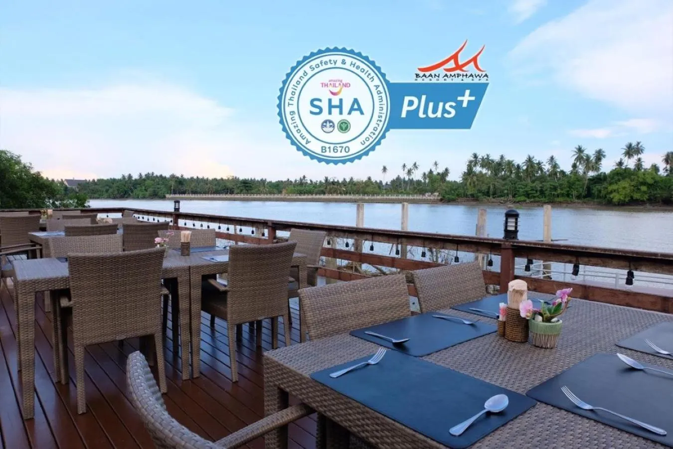 Restaurant/places to eat in Baan Amphawa Resort & Spa - SHA Certified