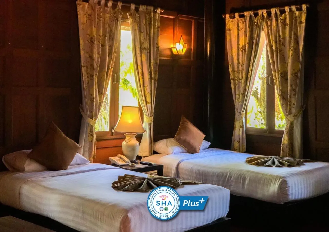 Property building, Bed in Baan Amphawa Resort & Spa - SHA Certified