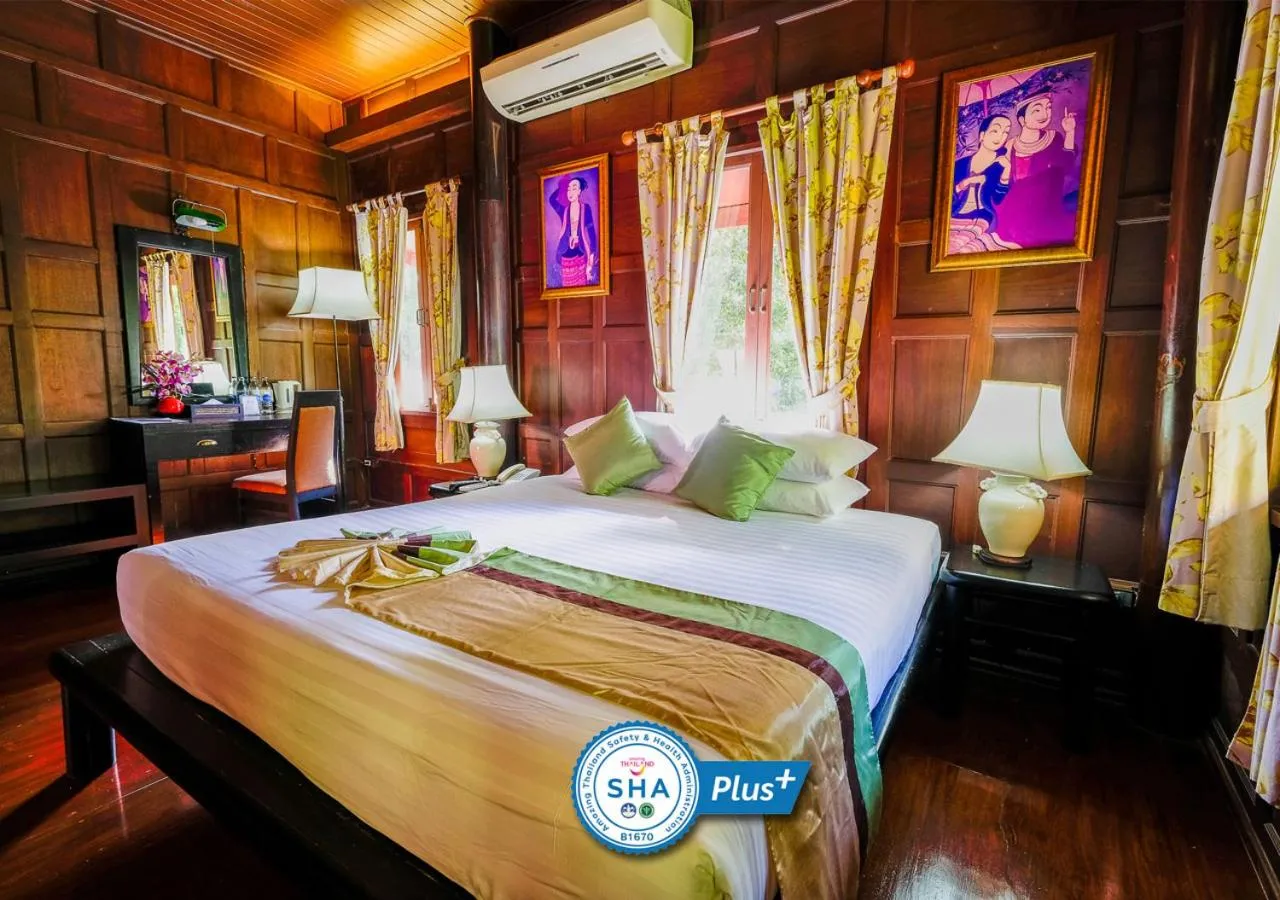 Property building, Bed in Baan Amphawa Resort & Spa - SHA Certified