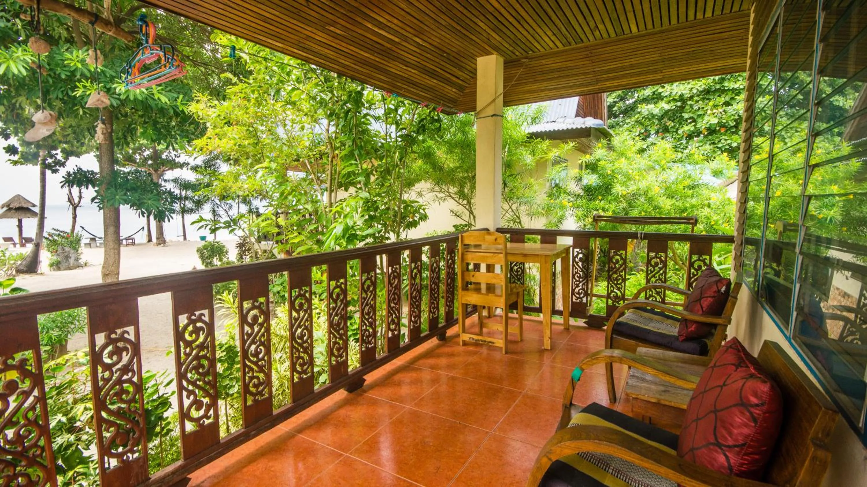 Garden view in Tropicana Khophagan Resort Hotel