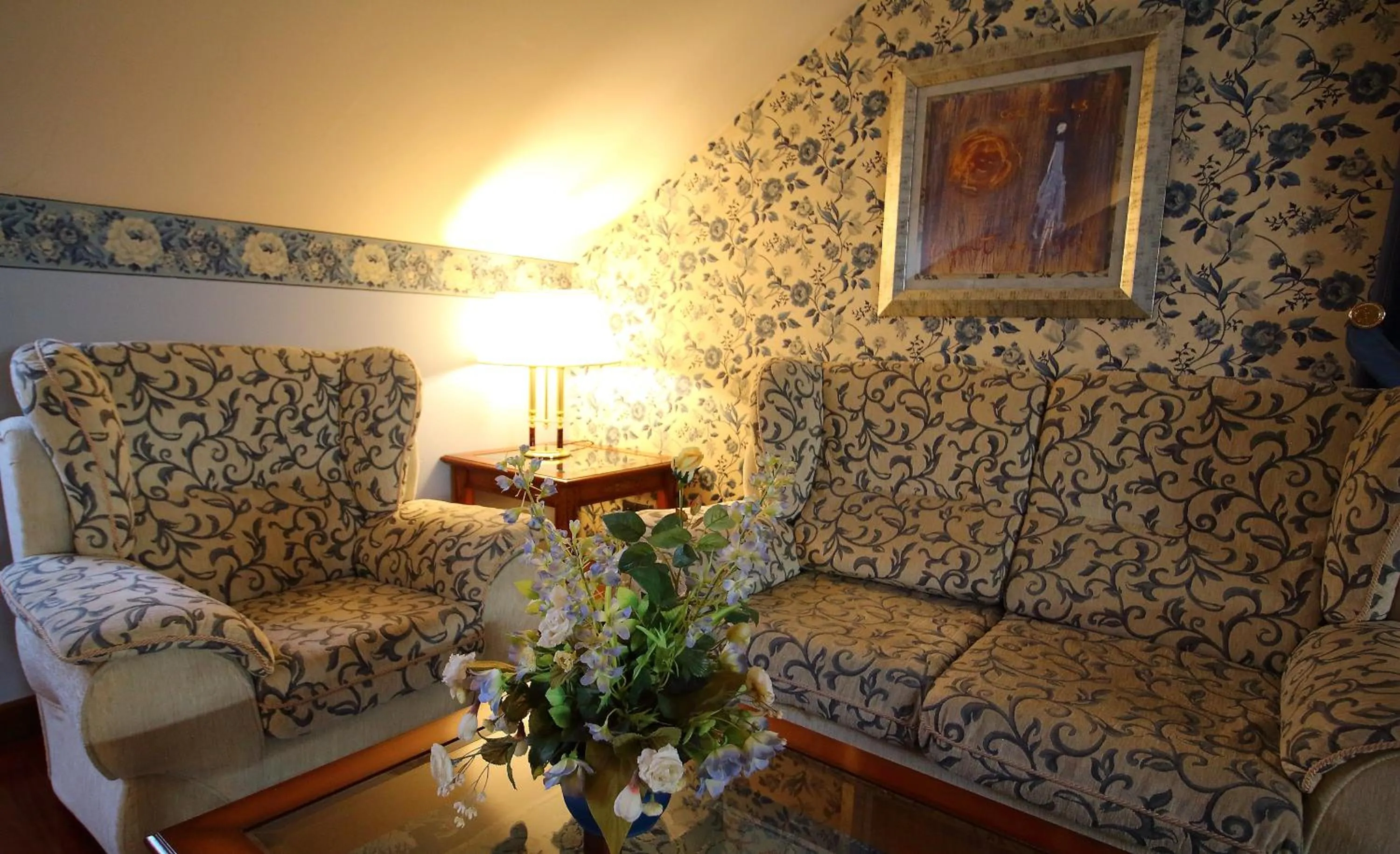 Living room in Hotel Conde Ansúrez