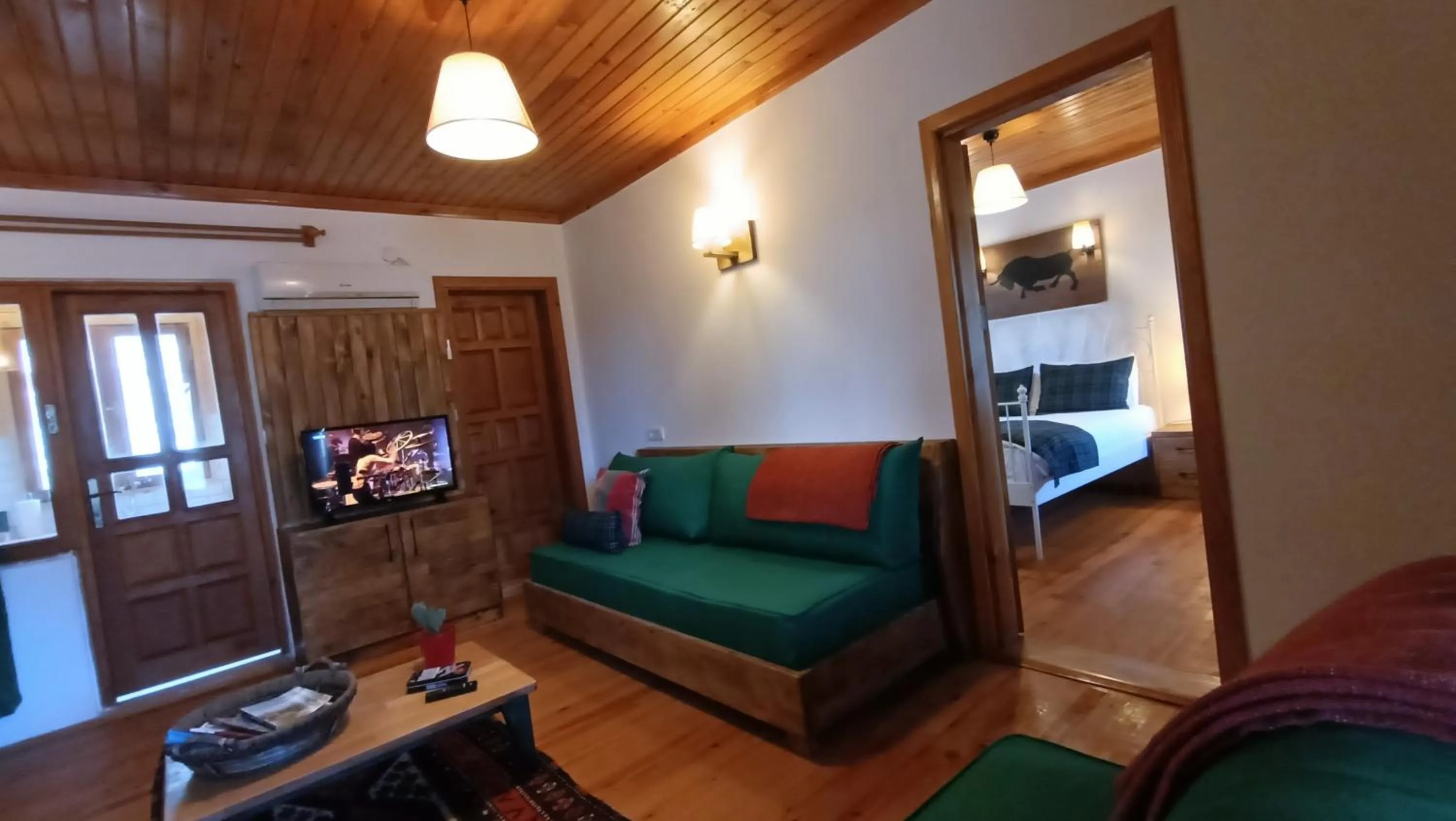 Living room in Lycia Nature House
