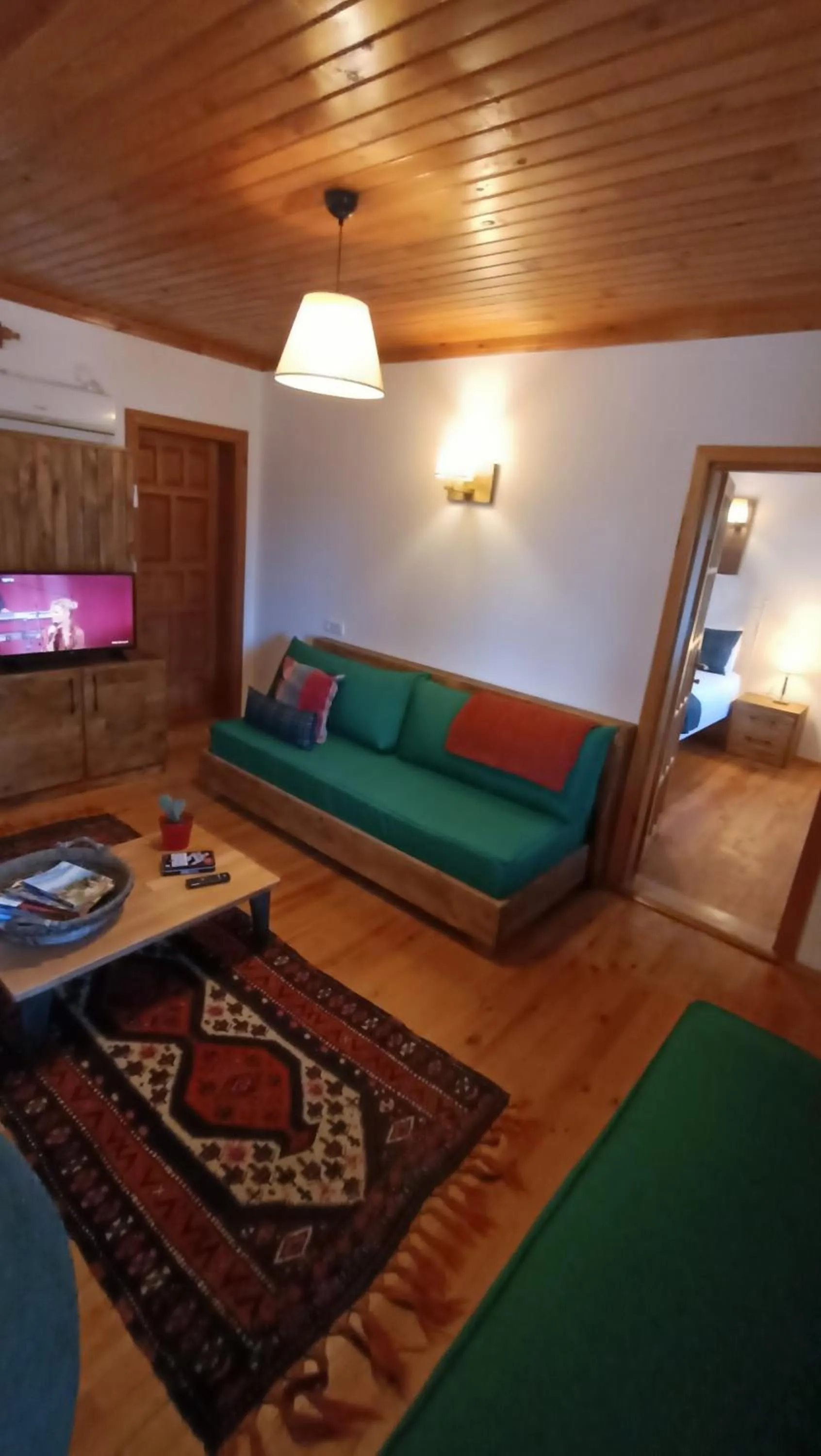 Living room in Lycia Nature House