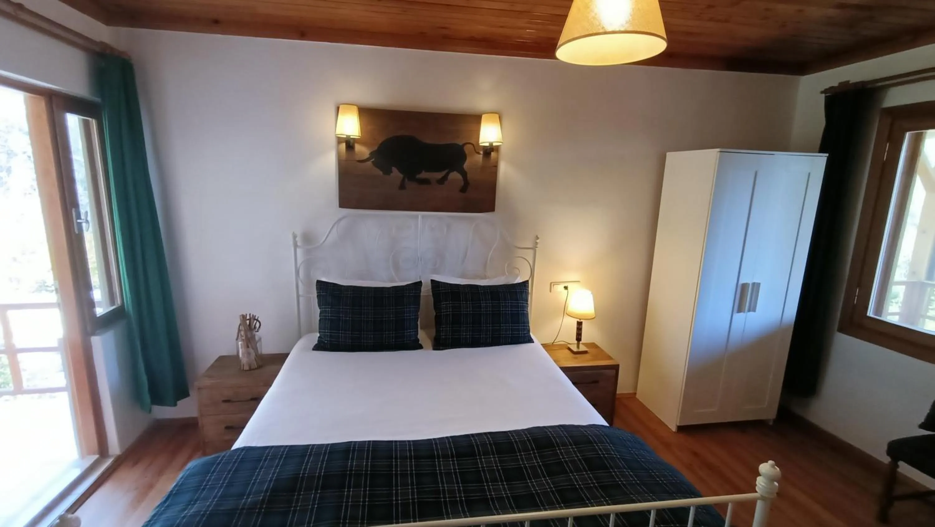 Bedroom, Bed in Lycia Nature House