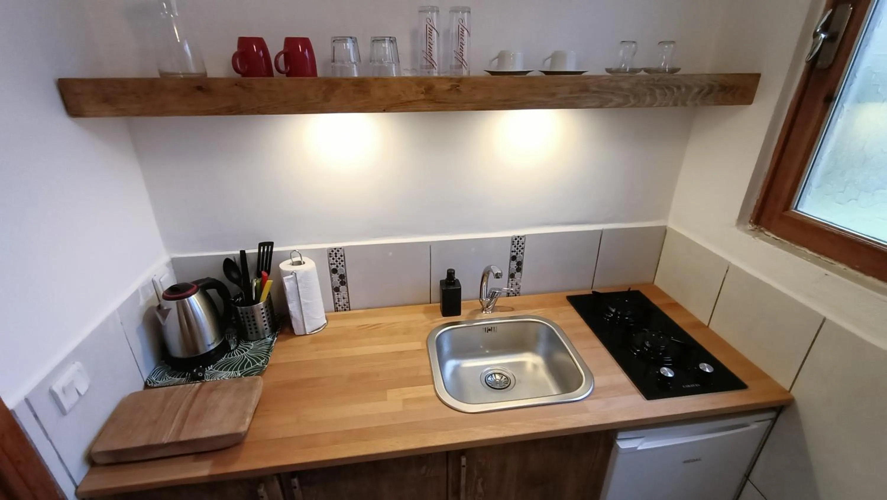 kitchen in Lycia Nature House