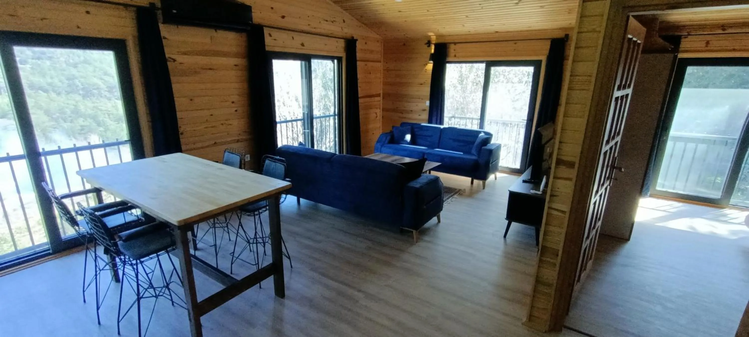 Living room in Lycia Nature House