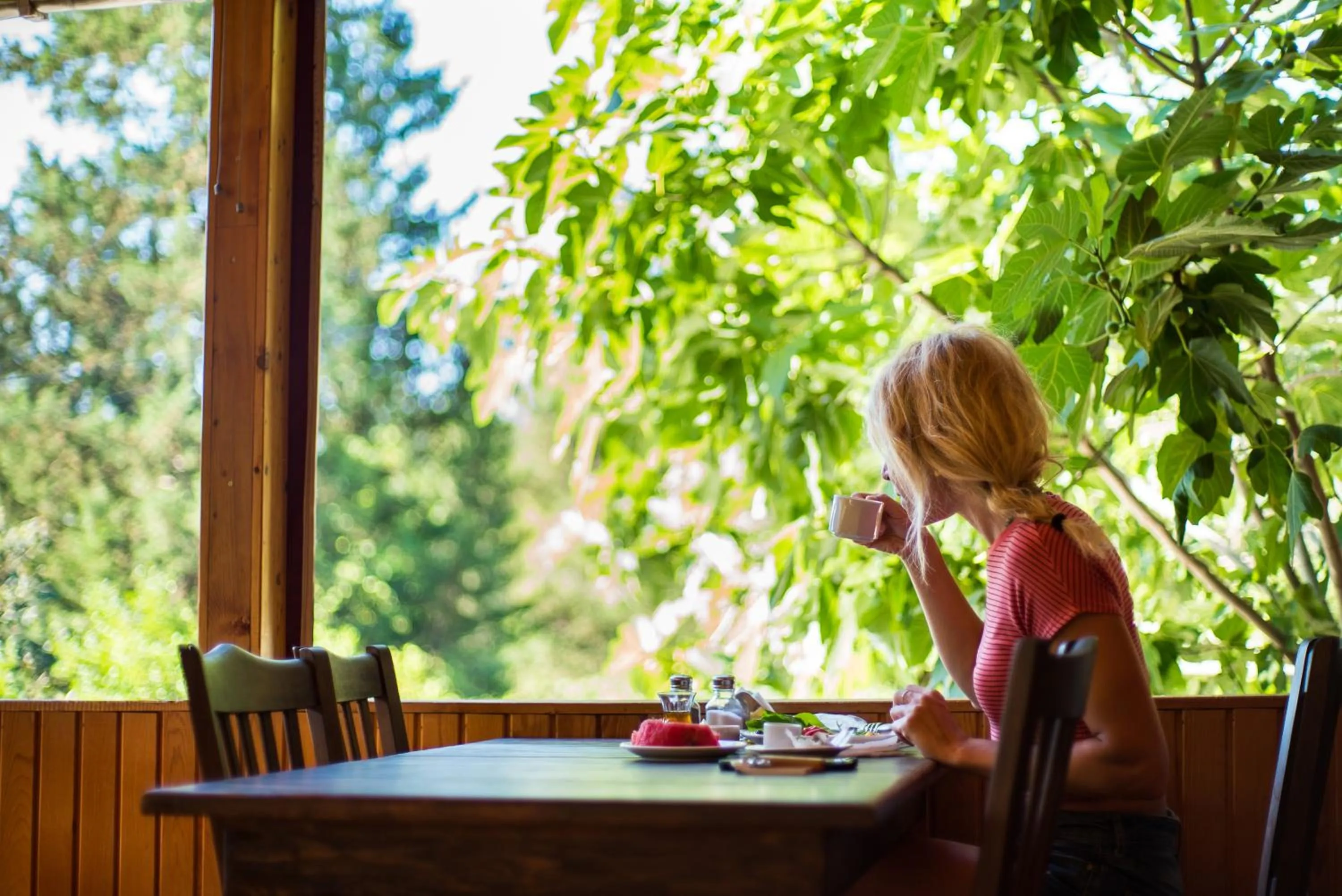 People in Lycia Nature House
