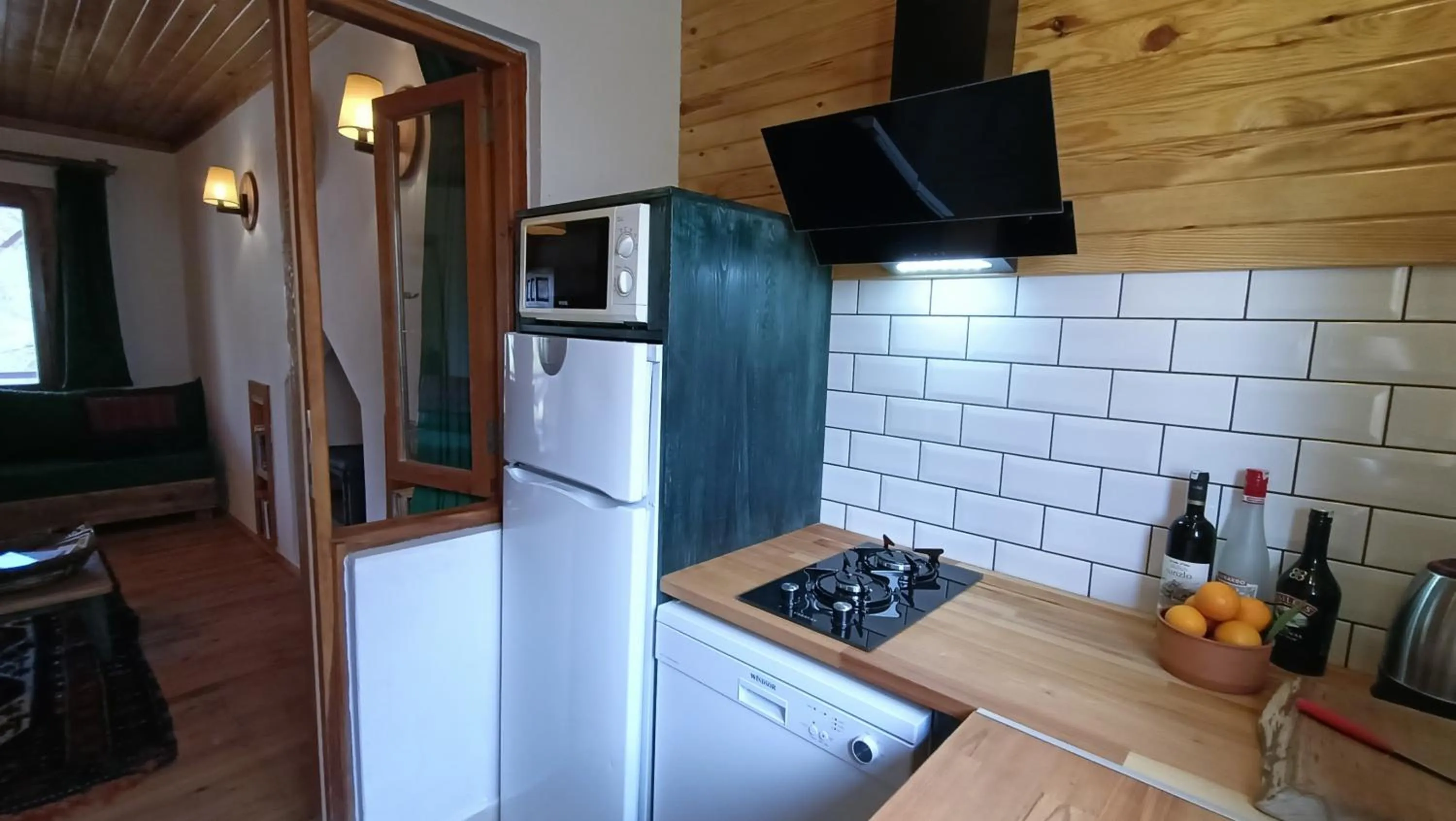 kitchen in Lycia Nature House