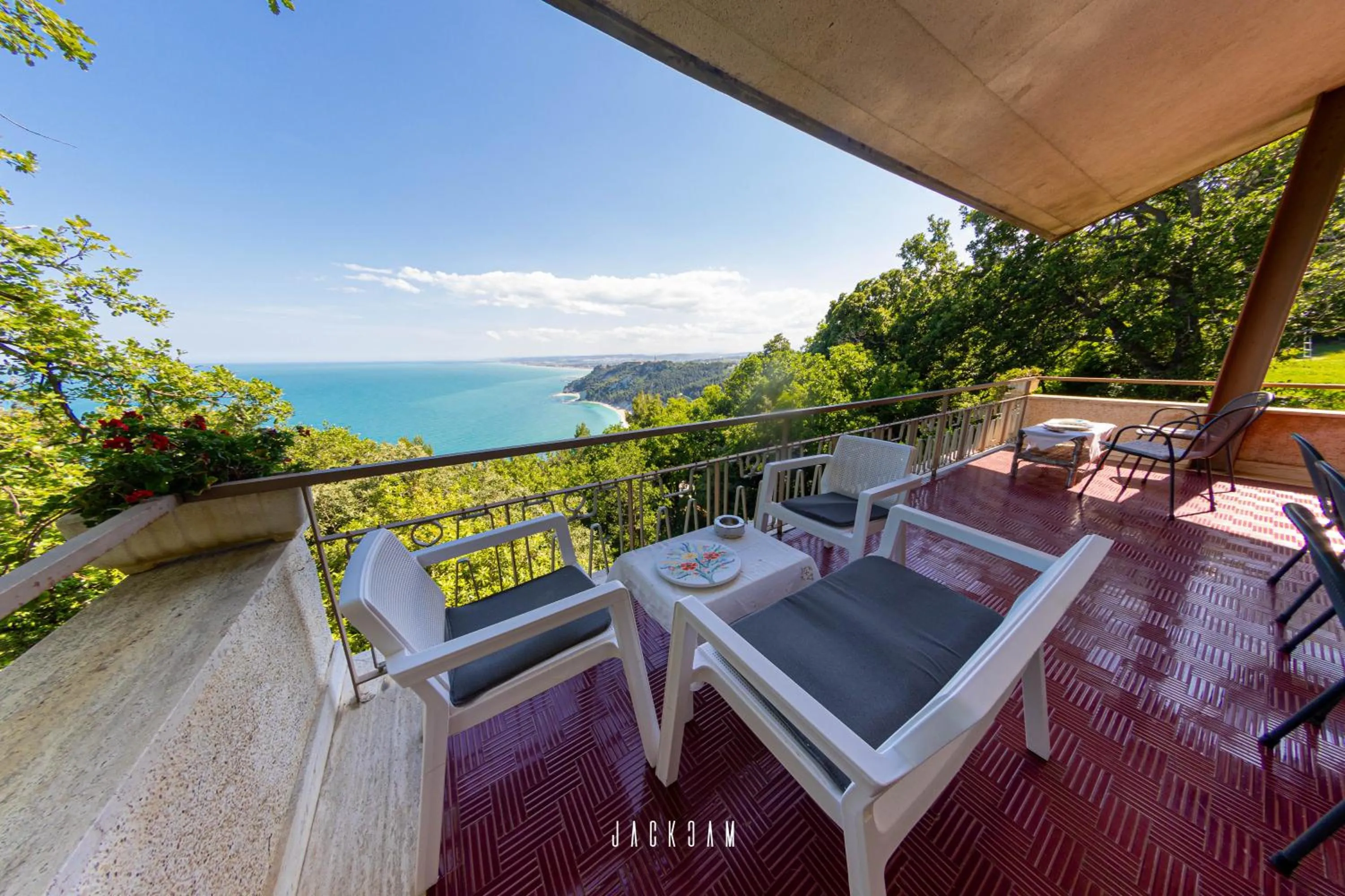 Balcony/Terrace in Villa Sibilla